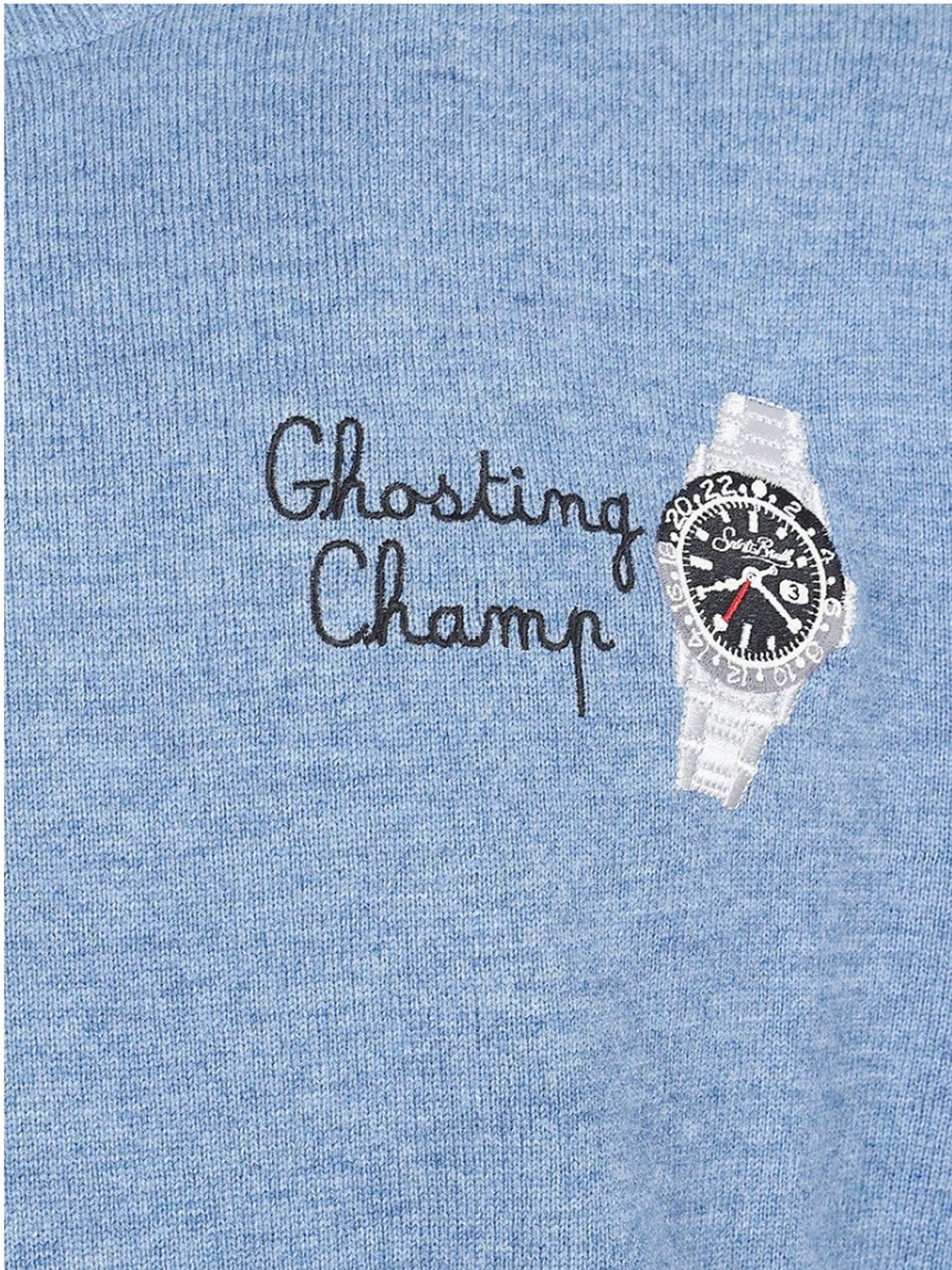 MC2 SAINT BARTH Maglione Uomo GHOSTING CHAMP 33 - HERON LIGHT EMBRY 00539M
