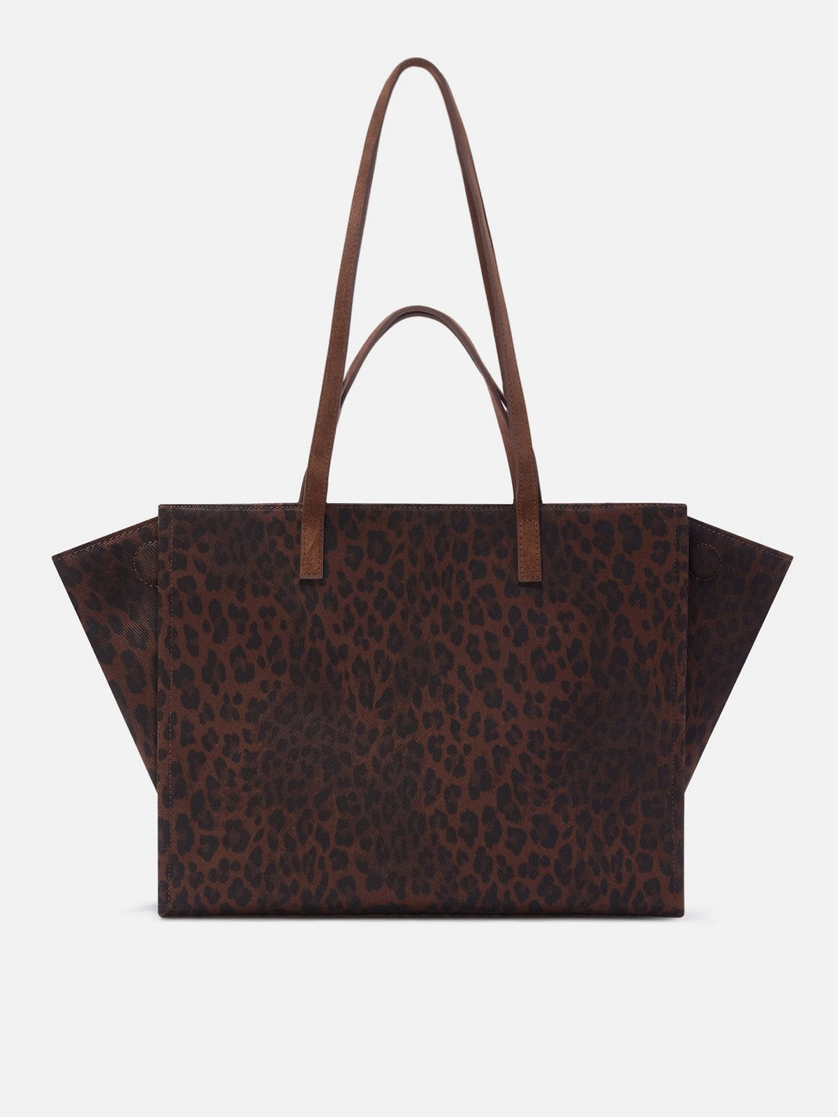 MC2 SAINT BARTH Borsa Donna SUEDE DENIM DARK LEOPARD 18 - JOUR BAG MIDI 00814M