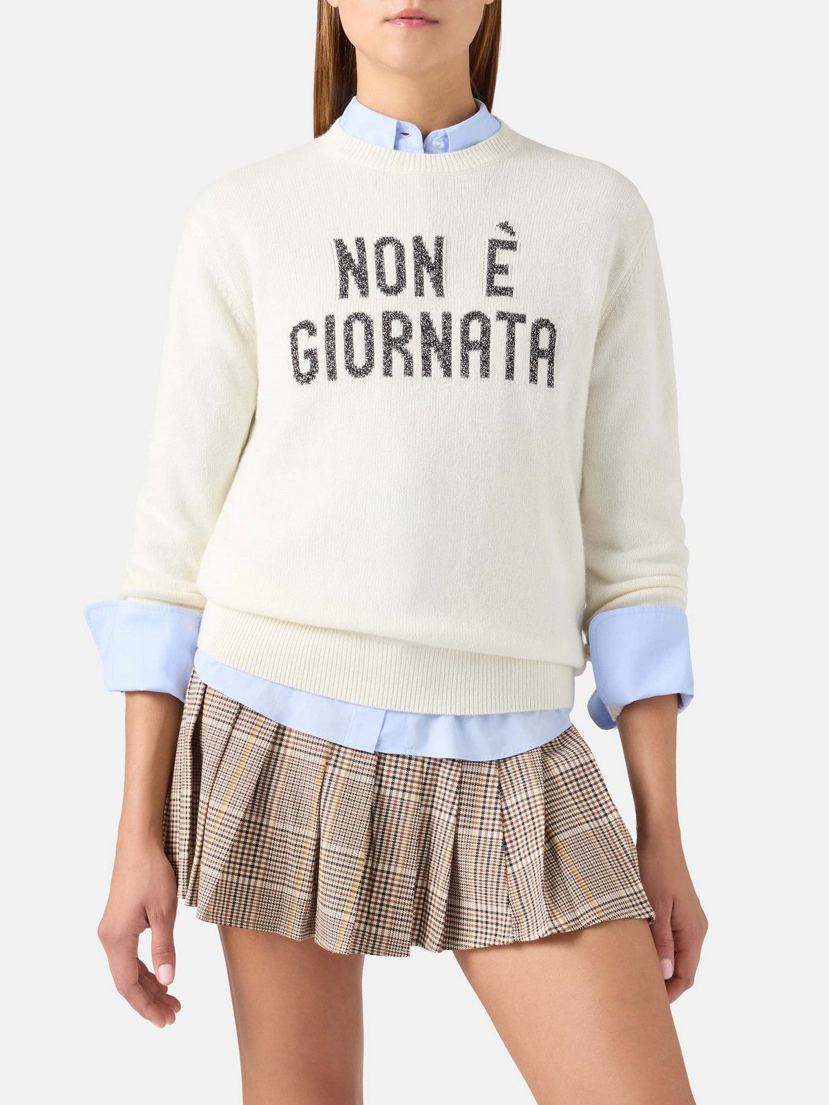 MC2 SAINT BARTH Maglione Donna NO GIORNATA LUREX 10 - NEW QUEEN 04339M