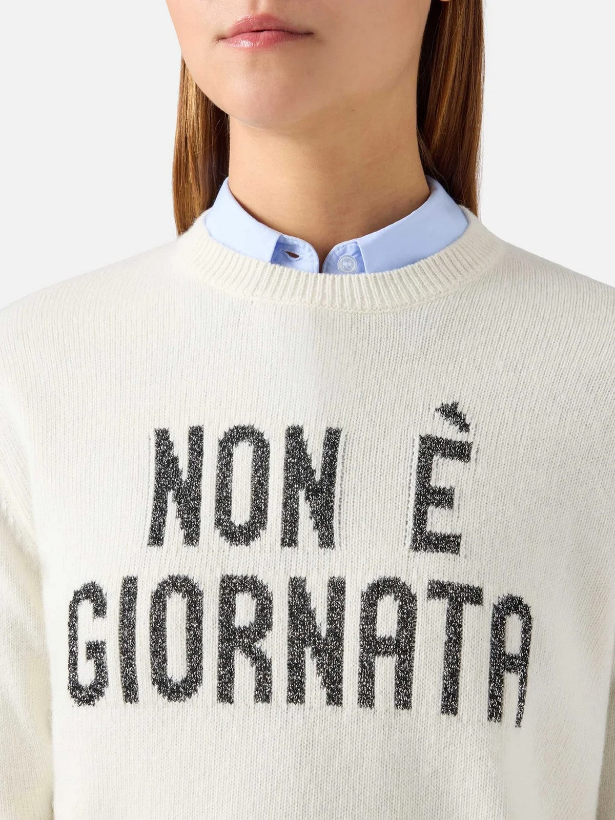 MC2 SAINT BARTH Maglione Donna NO GIORNATA LUREX 10 - NEW QUEEN 04339M