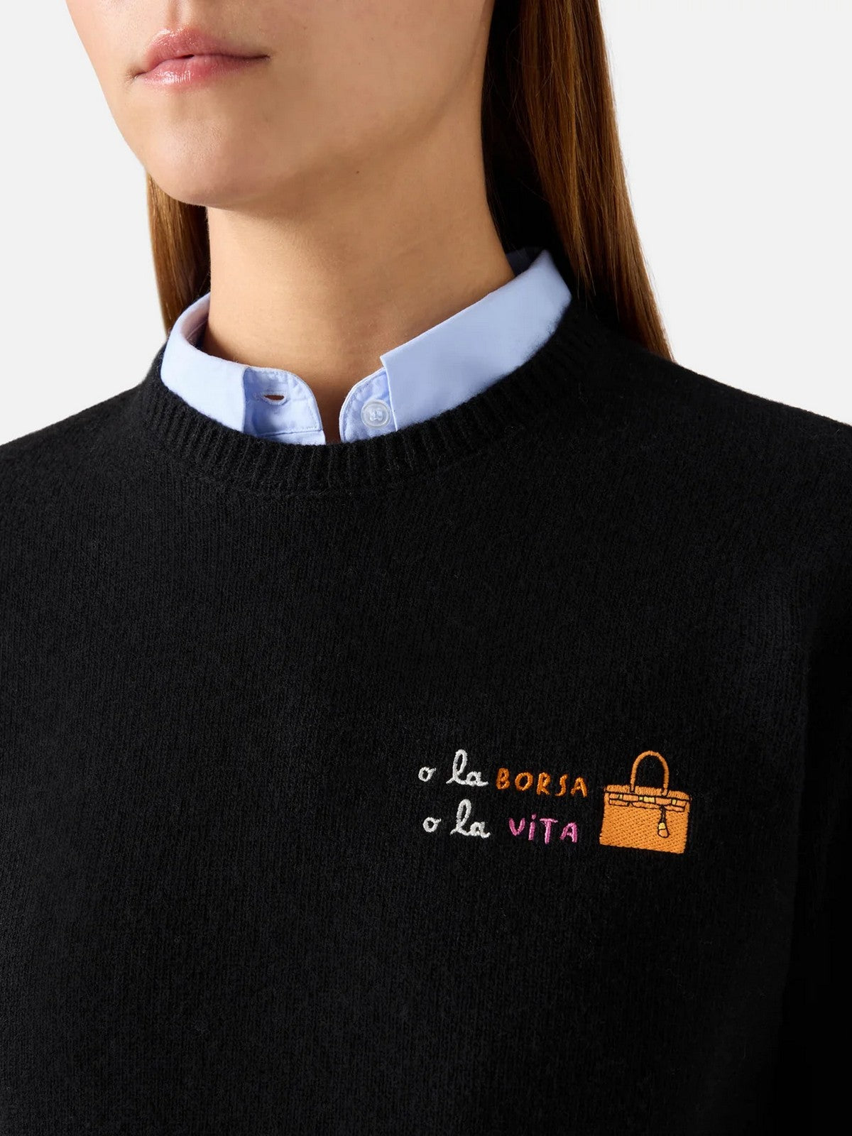 MC2 SAINT BARTH Maglione Donna BORSA O VITA 00 - NEW QUEEN EMBRY 00625M