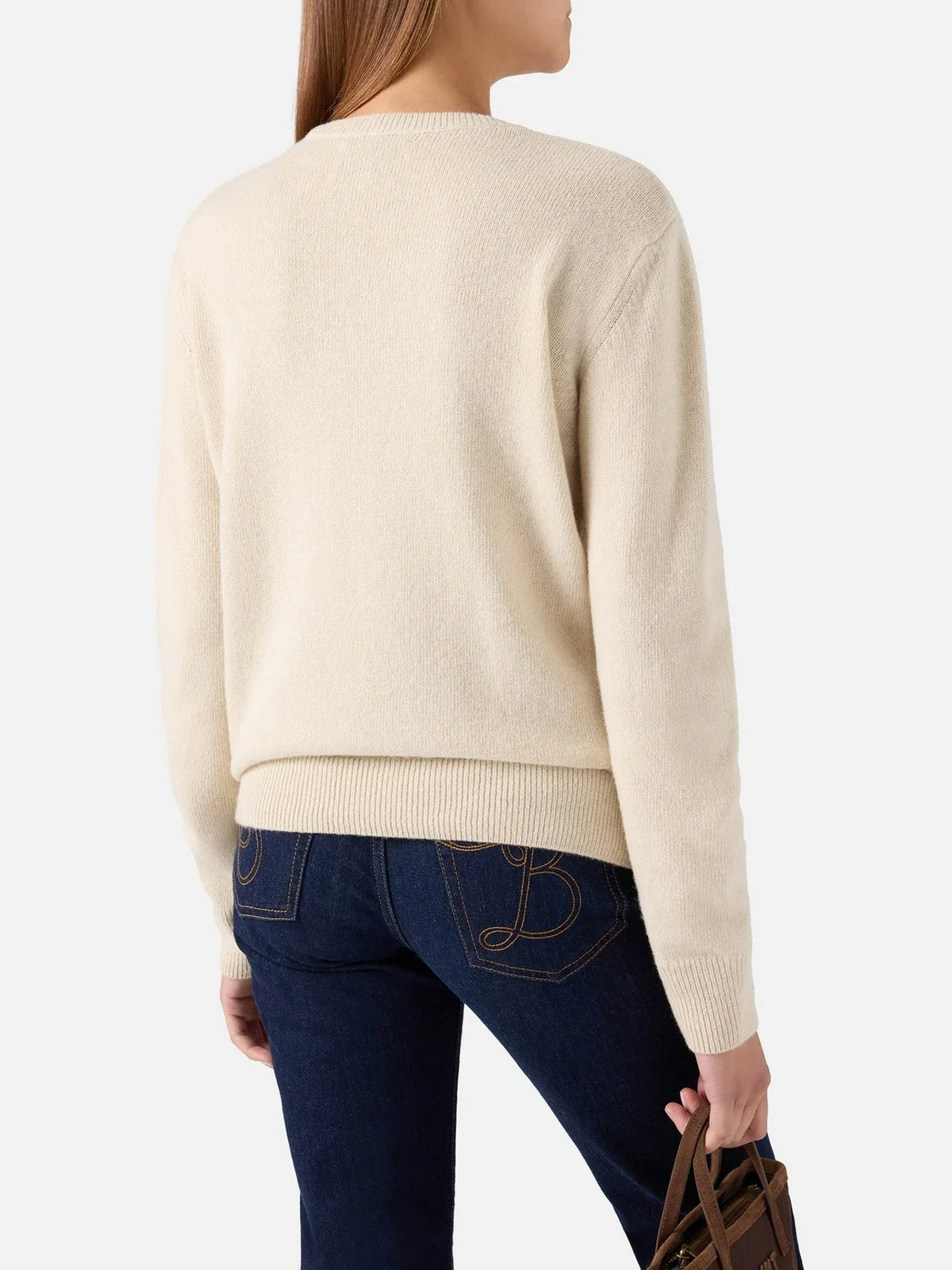 MC2 SAINT BARTH Maglione Donna AMORE ESPRESSO 10H - NEW QUEEN EMBRY 04166M gioboutiqueweb