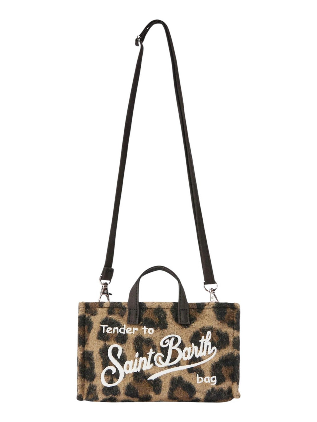 MC2 SAINT BARTH Pochette Donna LEO 18 EMB - PHONE BAG FELT 00328M
