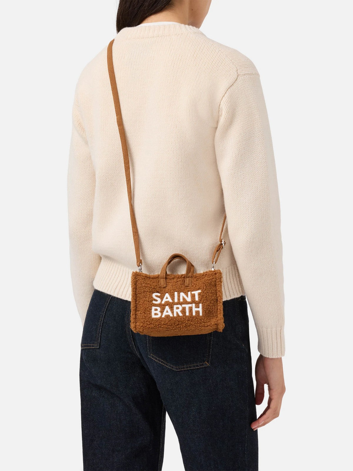 MC2 SAINT BARTH Pochette Donna LOGO 18 EMB - PHONE BAG TEDDY 02544M