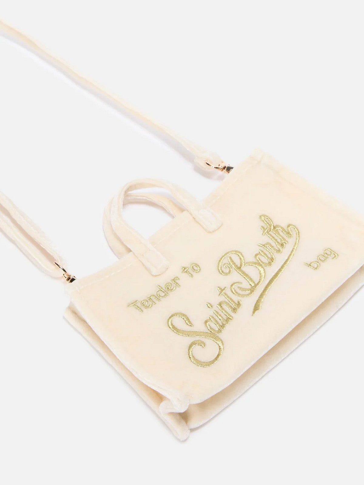 MC2 SAINT BARTH Pochette Donna 10OR EMB - PHONE BAG VELVET 00172M