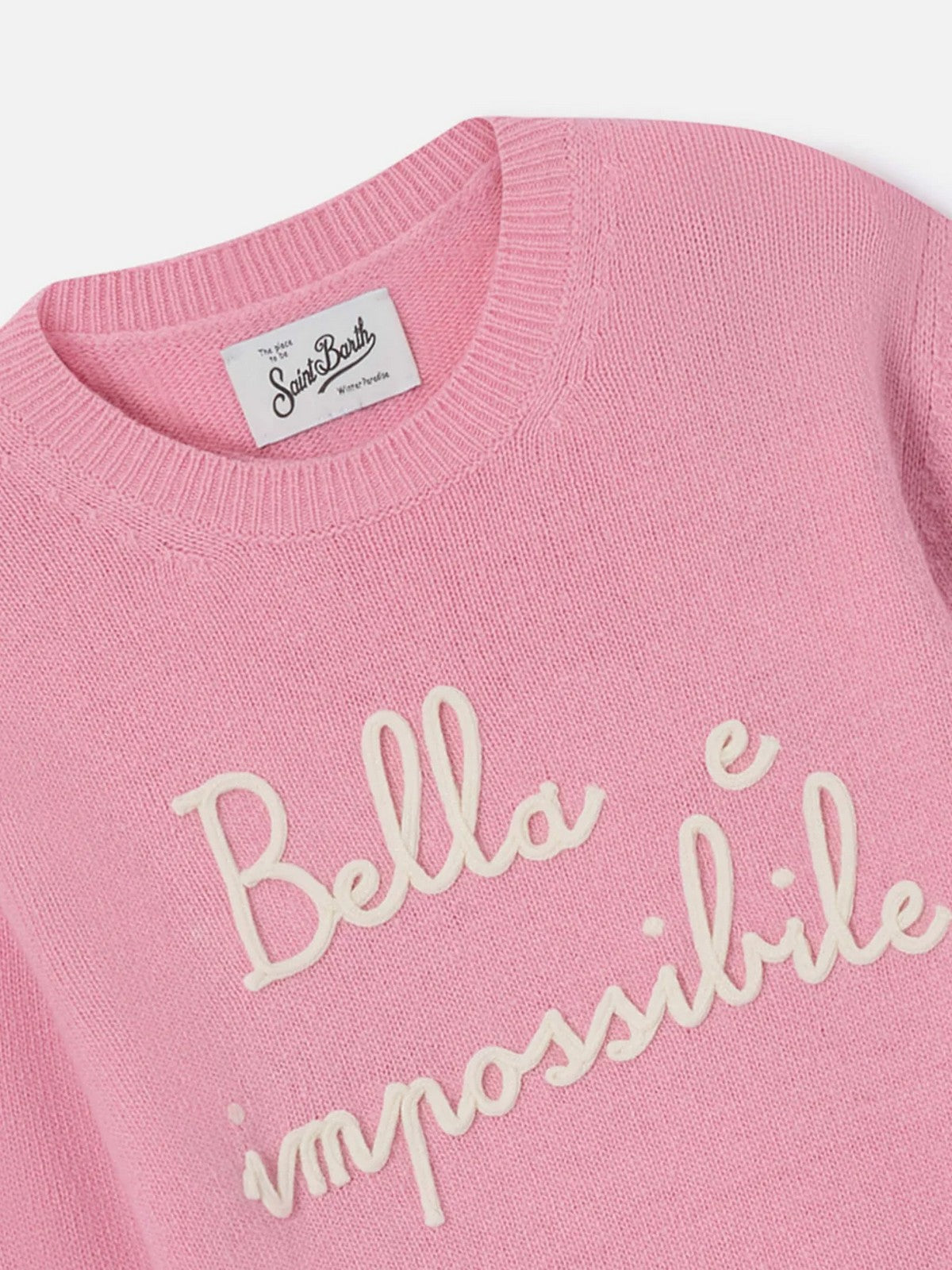 MC2 SAINT BARTH Maglione Bambine e ragazze BELLA IMPOSSIBILE 23 EMB - PRINCESS 02475M