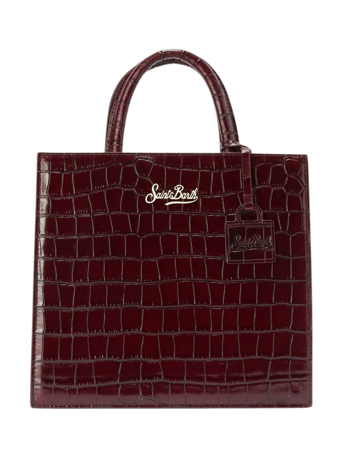 MC2 SAINT BARTH Borsa Donna PRINTED CROCO LEATHER 45 - SHOP BAG MIDI 00107M