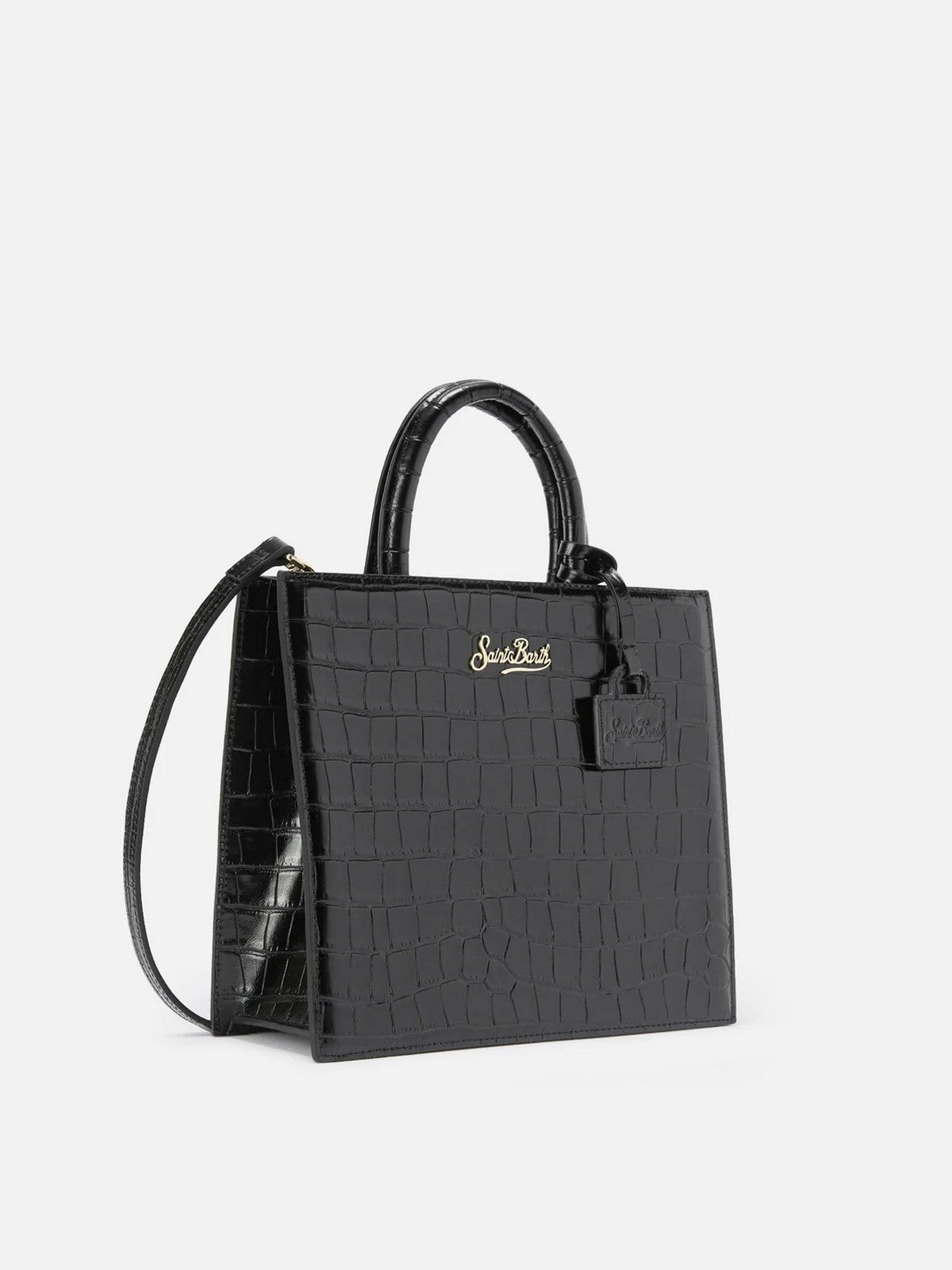 MC2 SAINT BARTH Borsa Donna PRINTED CROCO LEATHER 00 - SHOP BAG MIDI 00721M gioboutiqueweb