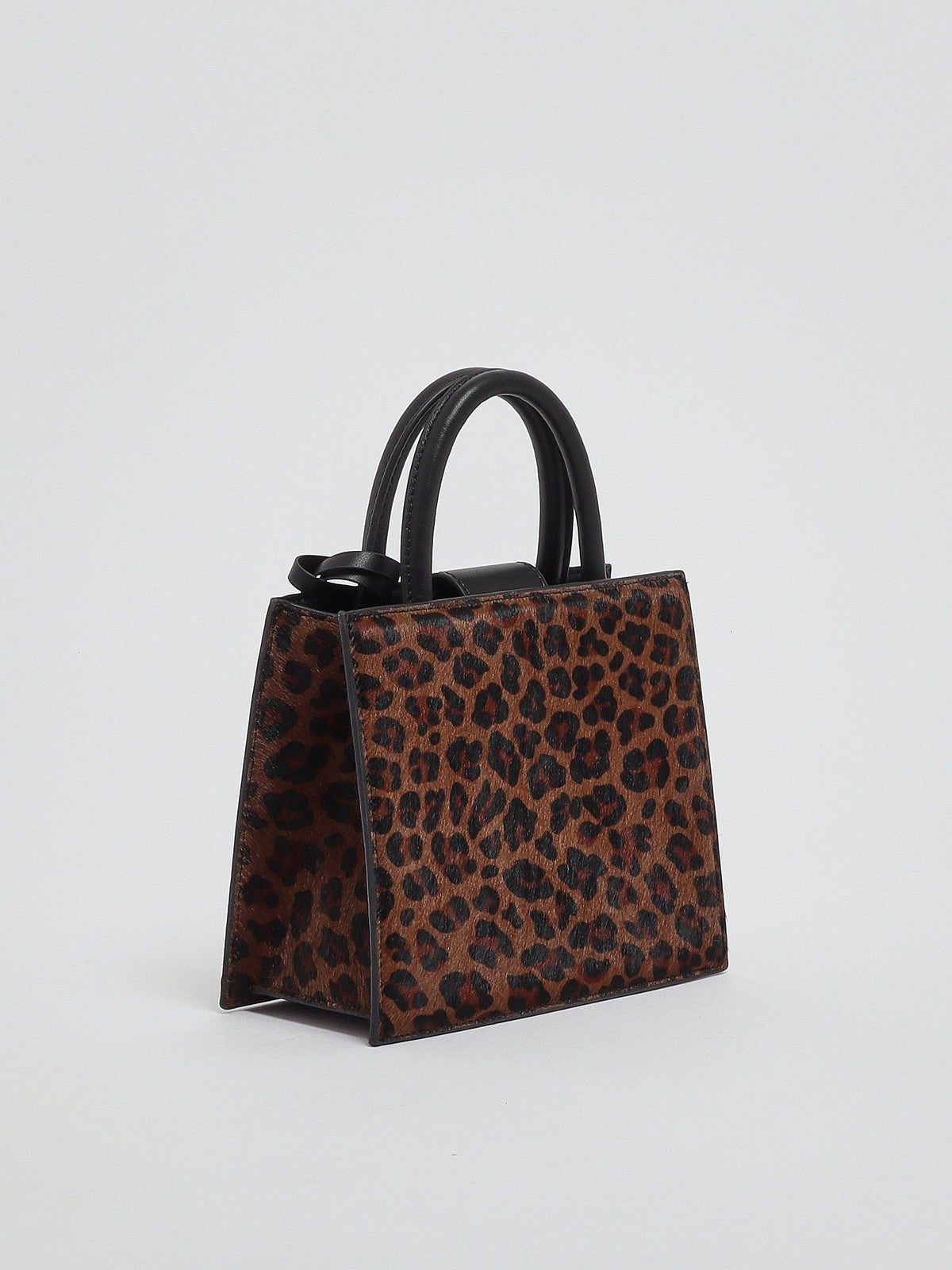 MC2 SAINT BARTH Borsa Donna DARK LEO BRUSHED LEATHER 00 - SHOP BAG MINI 00101M
