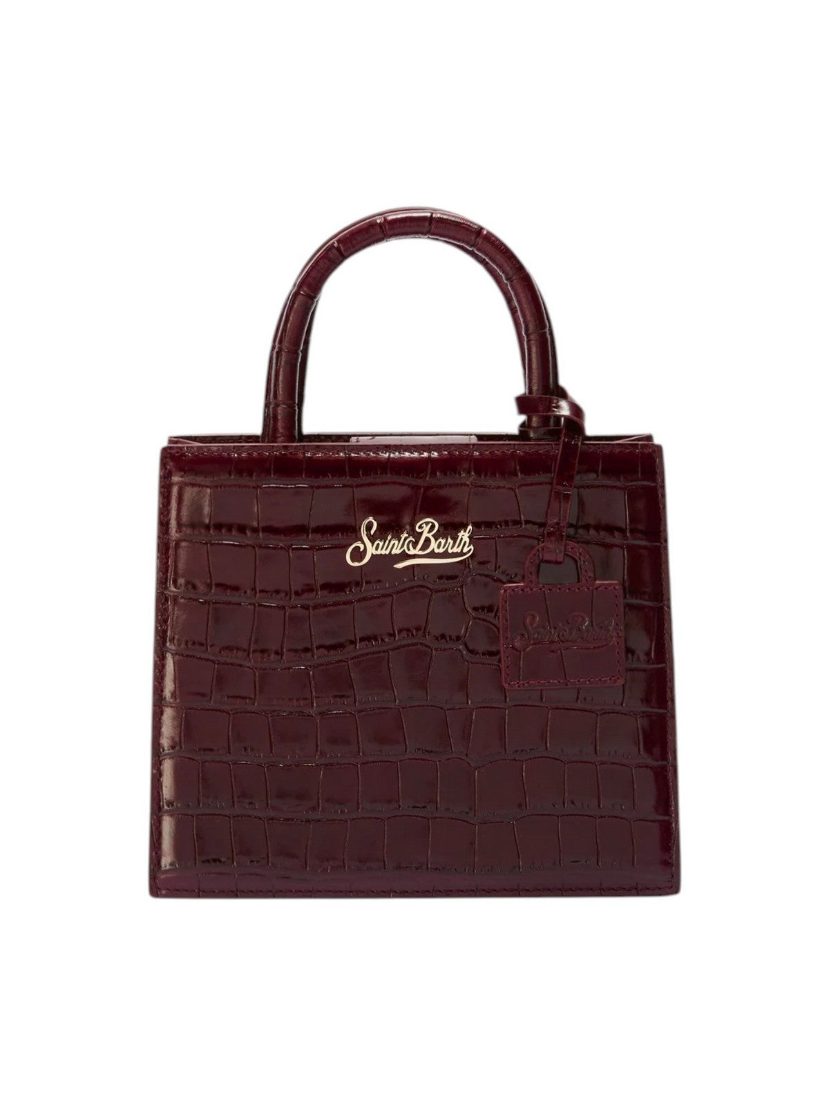 MC2 SAINT BARTH Borsa Donna PRINTED CROCO LEATHER 45 - SHOP BAG MINI 00107M