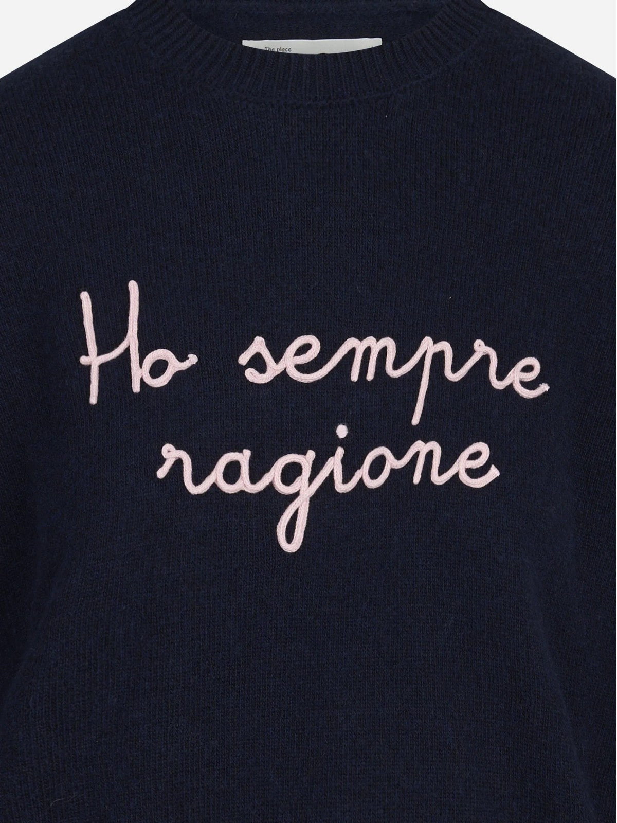 MC2 SAINT BARTH Maglione Donna HO SEMPRE RAGIONE 61 EMB - TESSA 04228M gioboutiqueweb