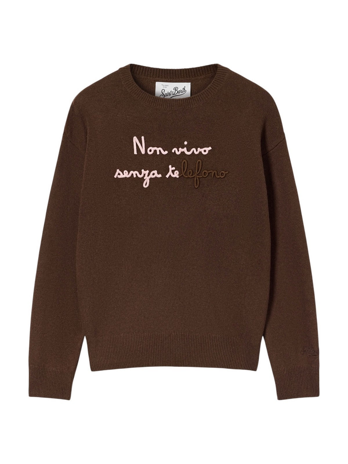 MC2 SAINT BARTH Maglione Donna NON VIVO SENZA TE 18 EMB - TESSA 04230M