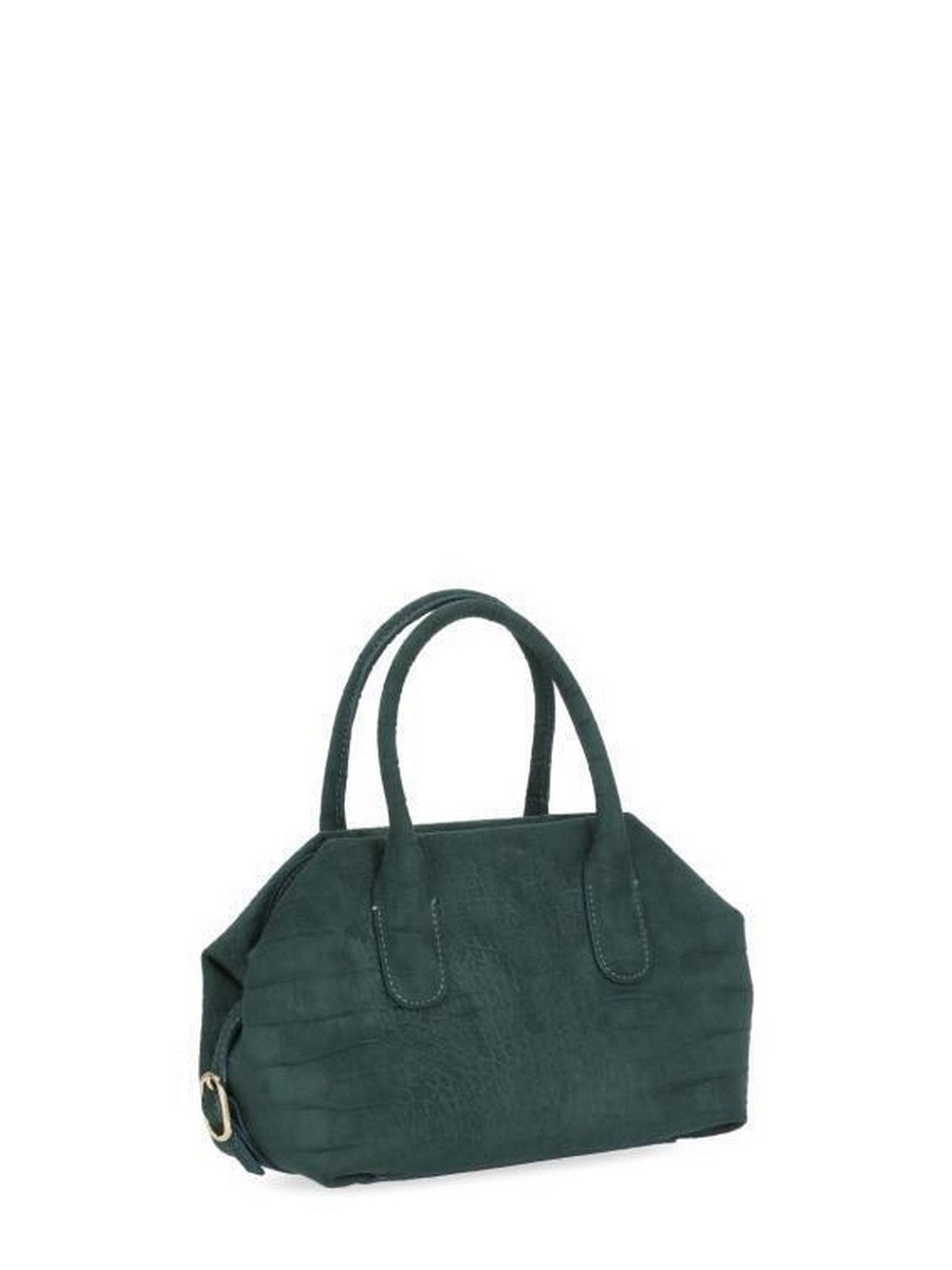 THEMOIRè Borsa Donna TALIA TRANK SMALL SUEDE CROCO EFFECT  - 262WTMTTSOSCR Smoke pine gioboutiqueweb
