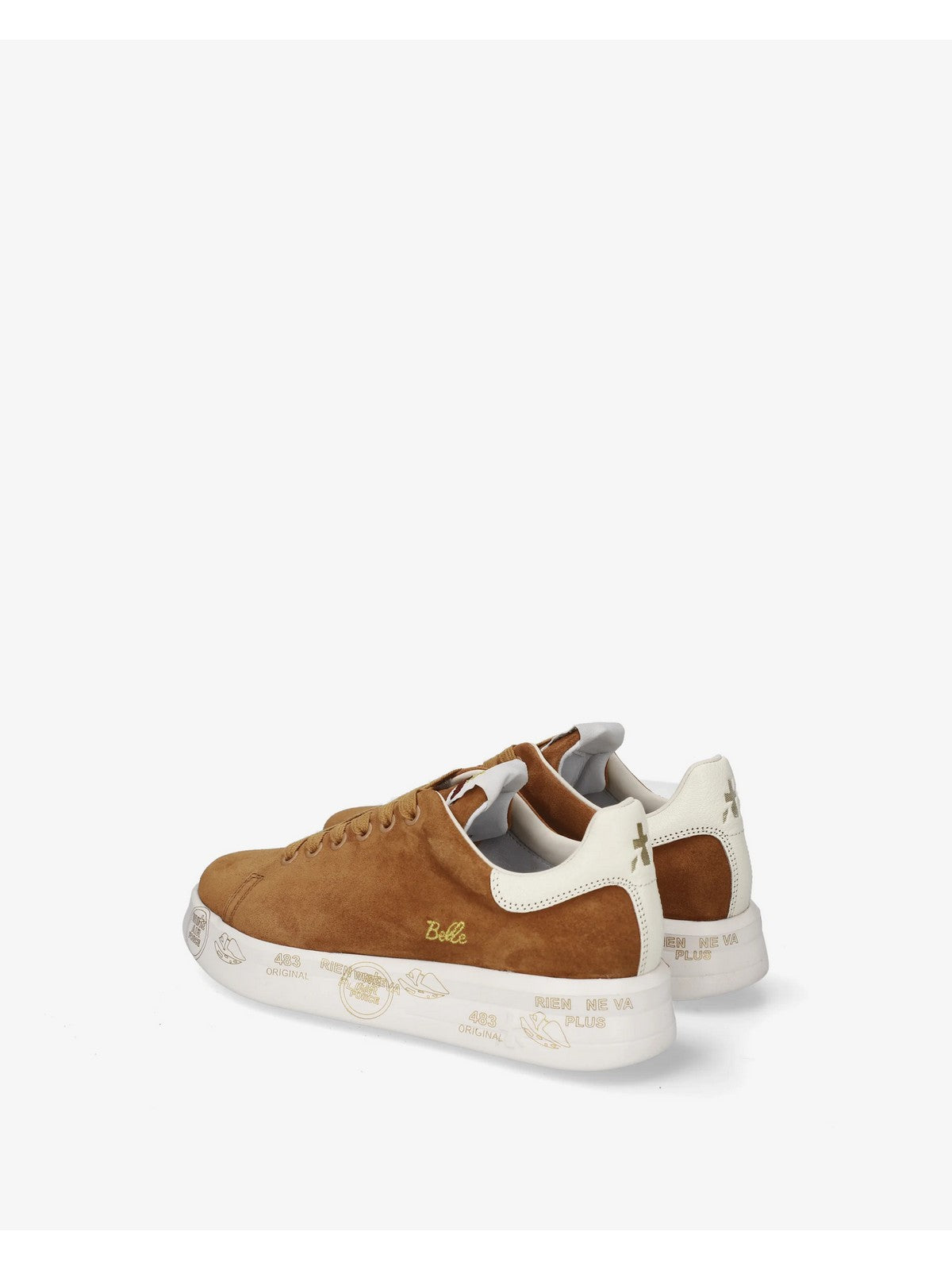 PREMIATA Sneaker Donna CAMEL BROWN - BELLE VAR 8628