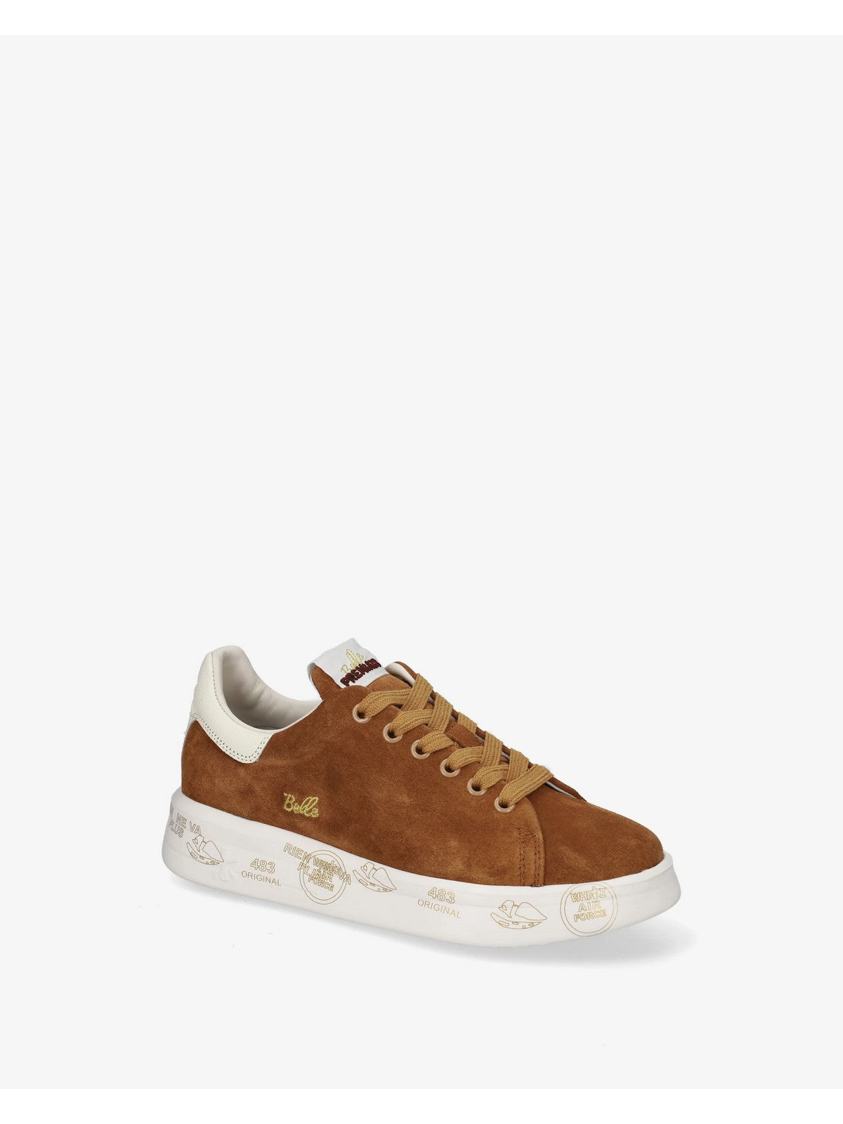 PREMIATA Sneaker Donna CAMEL BROWN - BELLE VAR 8628