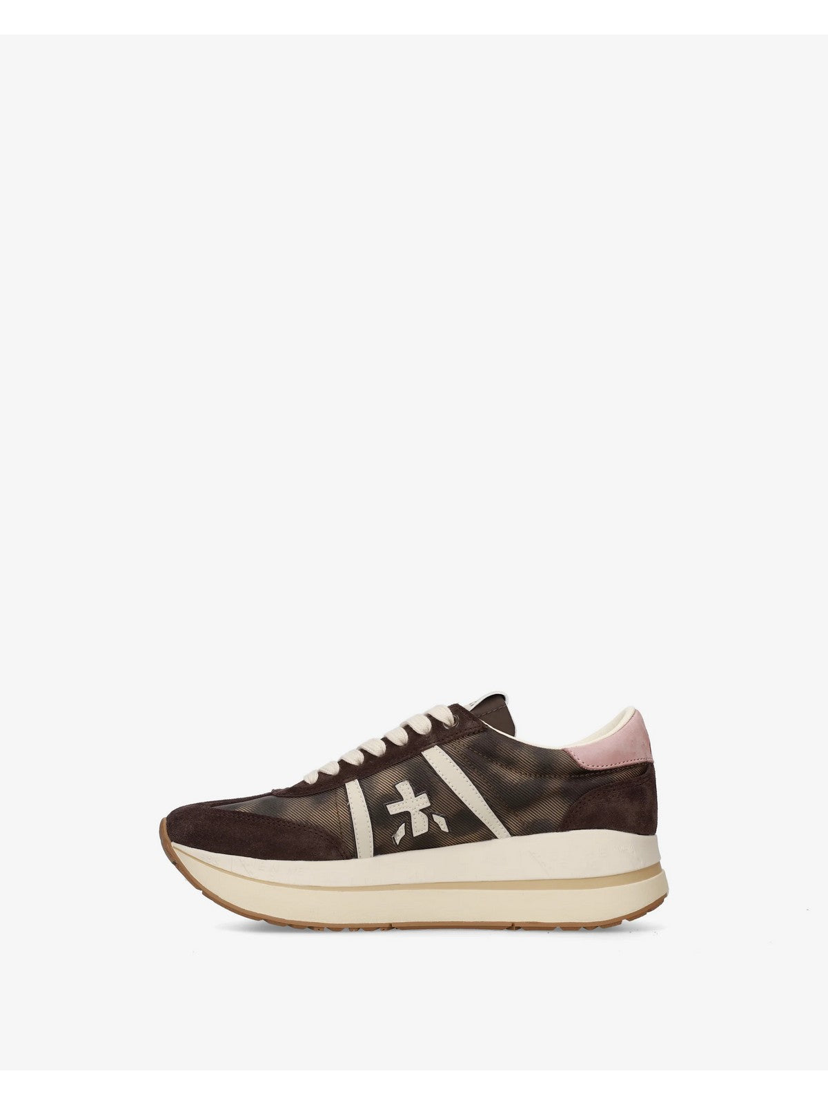 PREMIATA Sneaker Donna BROWN/ANIMALIER LEO - BETHCOIN VAR 8500