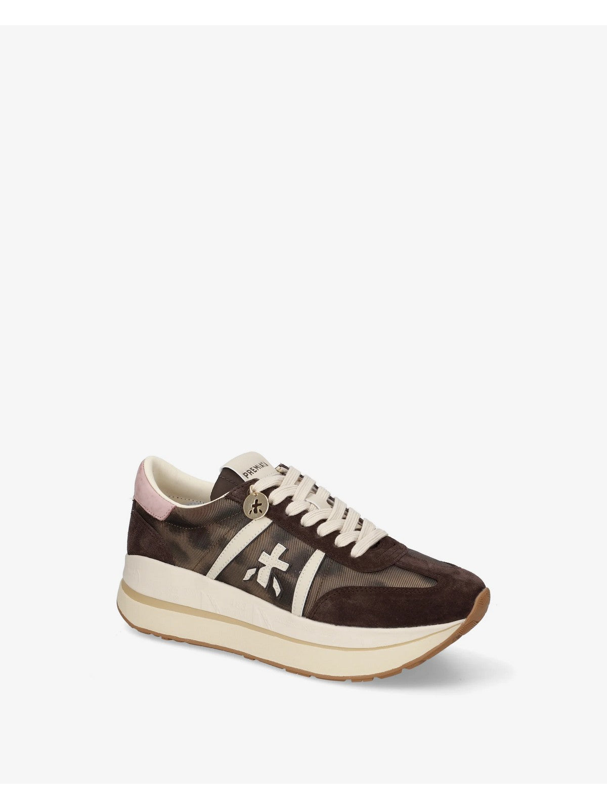 PREMIATA Sneaker Donna BROWN/ANIMALIER LEO - BETHCOIN VAR 8500
