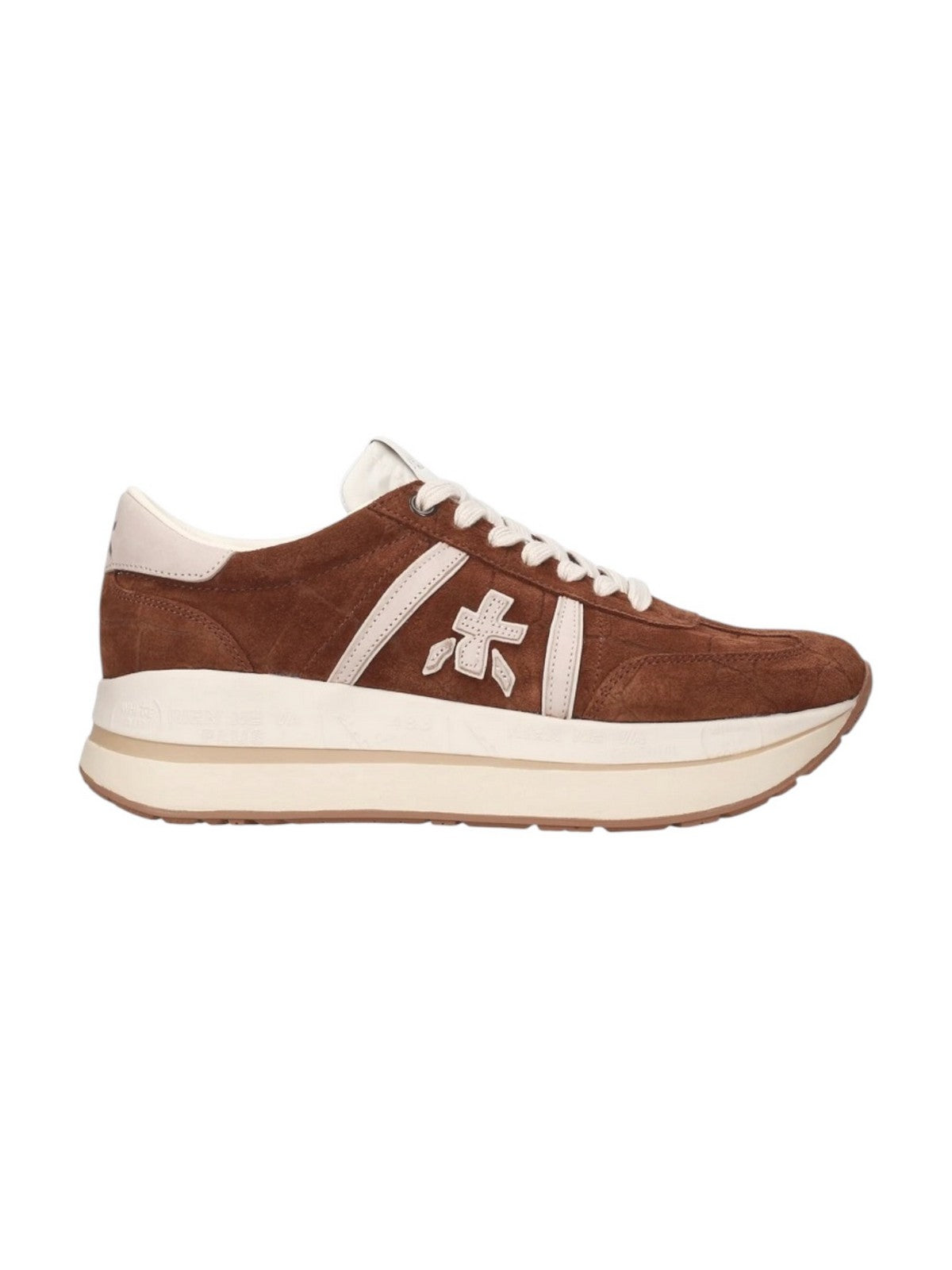 PREMIATA Sneaker Donna CAMEL BROWN - BETHCOIN VAR 8509