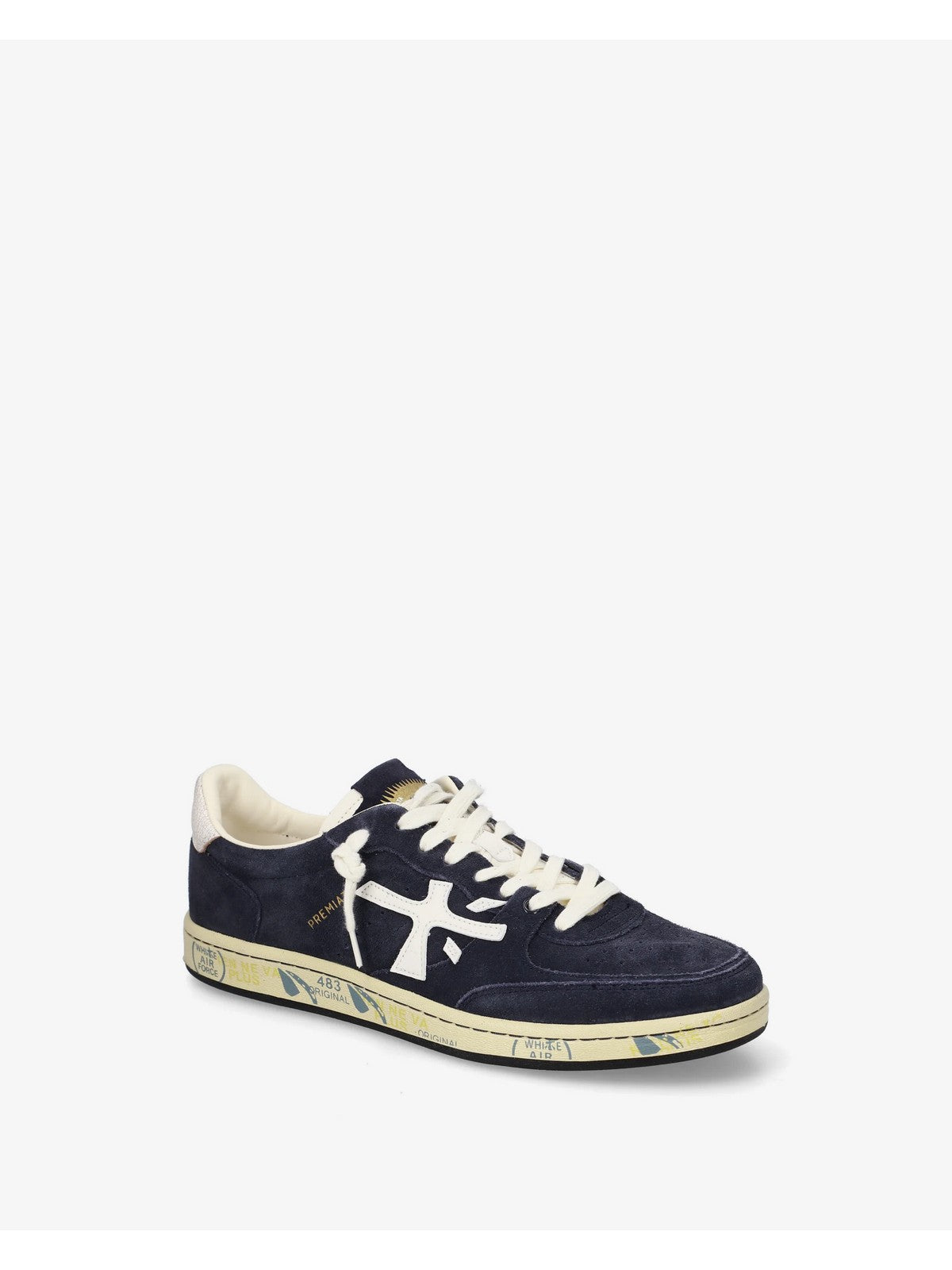 PREMIATA Sneaker Uomo BLUE - BSKTCLAY VAR 7708 gioboutiqueweb