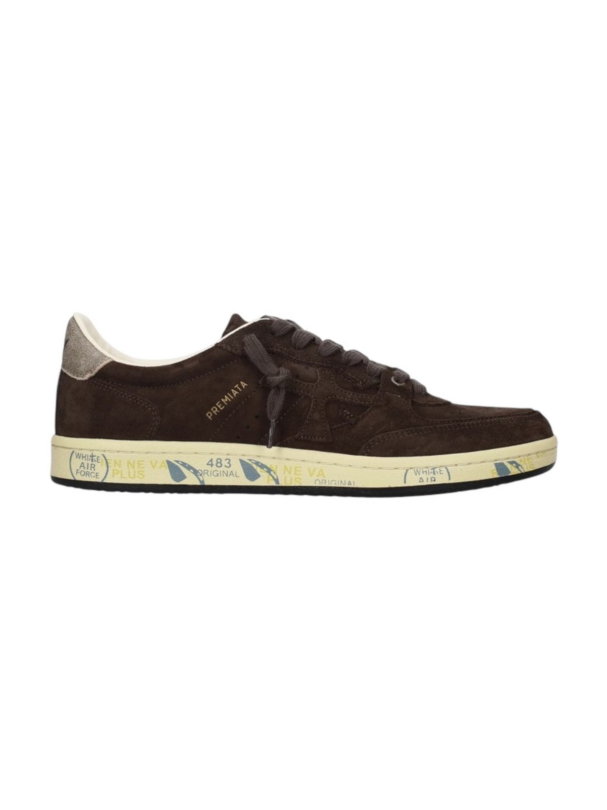 PREMIATA Sneaker Uomo BROWN - BSKTCLAY VAR 8446 gioboutiqueweb