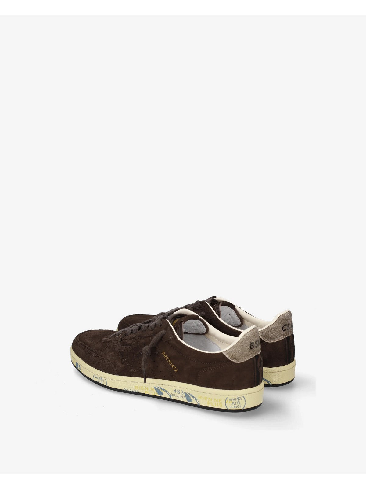 PREMIATA Sneaker Uomo BROWN - BSKTCLAY VAR 8446 gioboutiqueweb
