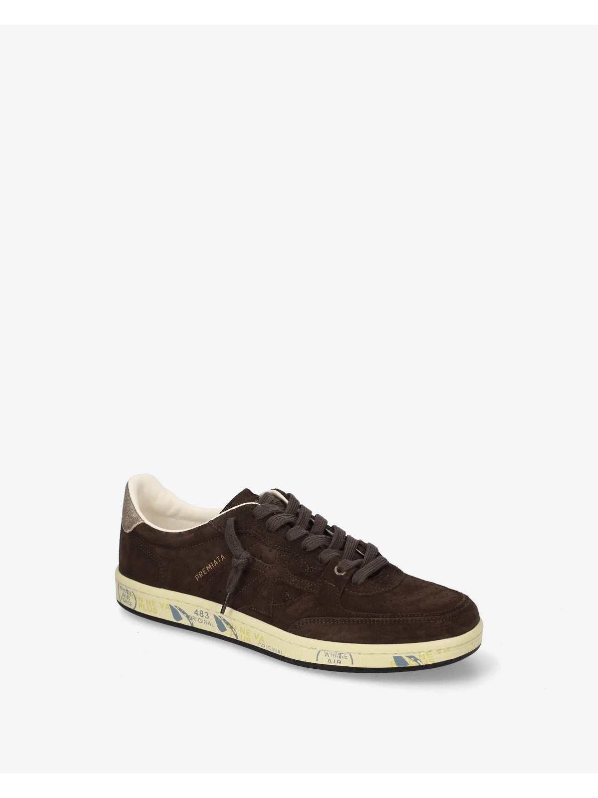 PREMIATA Sneaker Uomo BROWN - BSKTCLAY VAR 8446 gioboutiqueweb