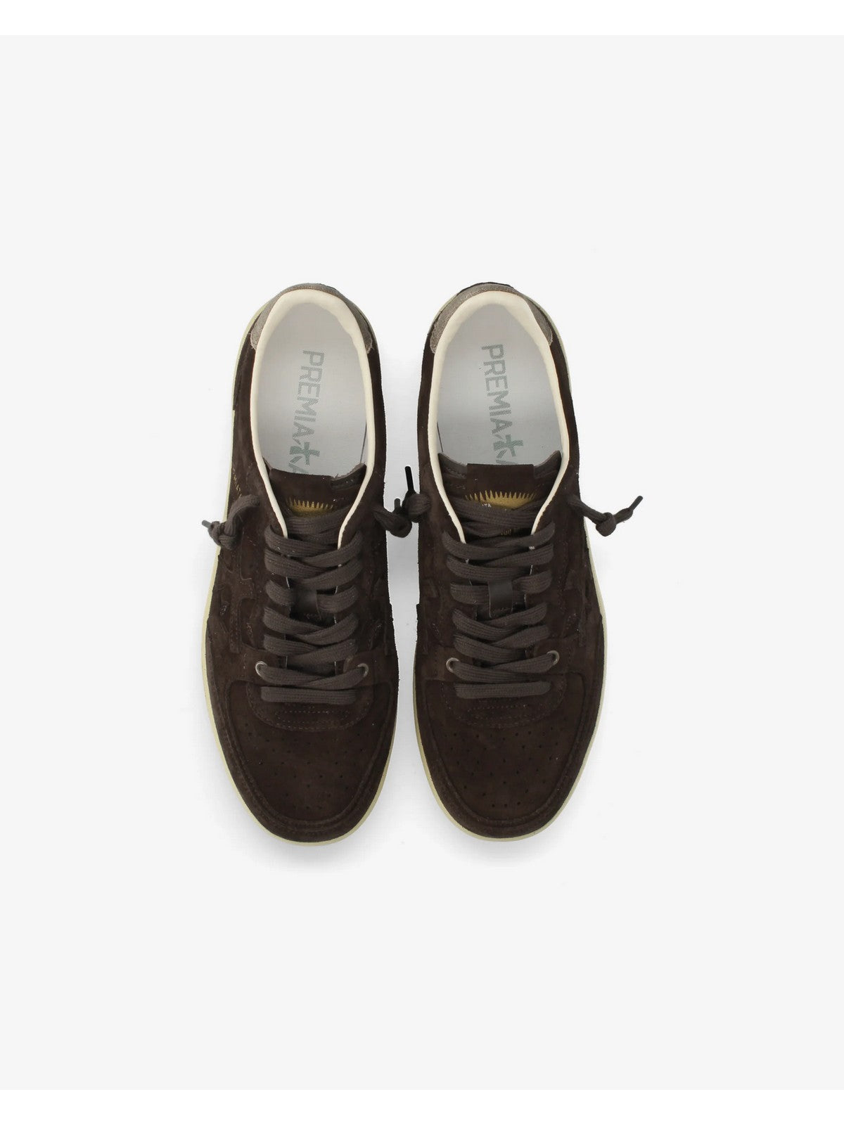 PREMIATA Sneaker Uomo BROWN - BSKTCLAY VAR 8446 gioboutiqueweb