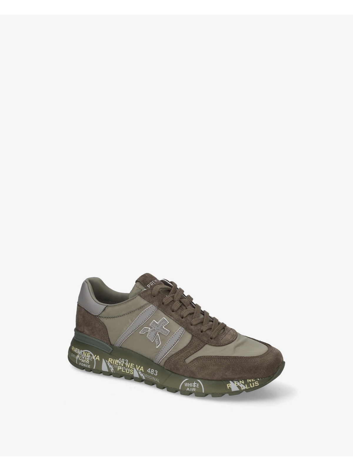PREMIATA Sneaker Uomo OLIVE GREEN - LANDER VAR 8409 gioboutiqueweb