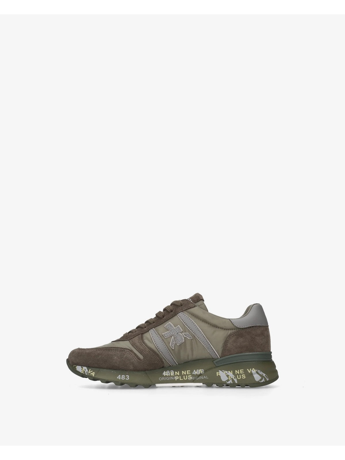 PREMIATA Sneaker Uomo OLIVE GREEN - LANDER VAR 8409 gioboutiqueweb