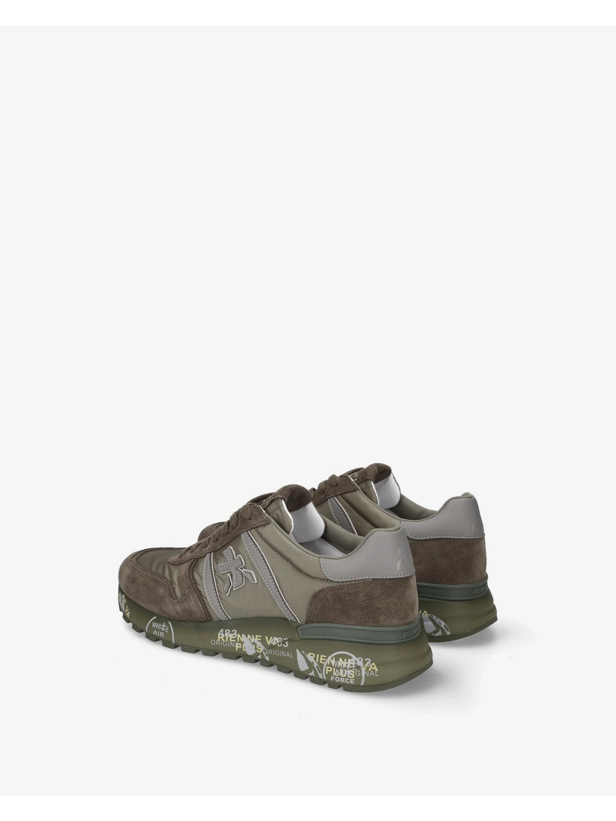 PREMIATA Sneaker Uomo OLIVE GREEN - LANDER VAR 8409 gioboutiqueweb