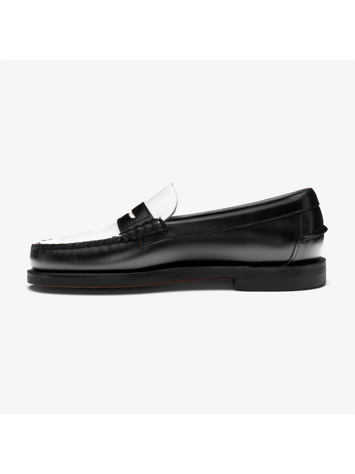 SEBAGO Mocassino Donna CLASSIC DAN  BLACK-WHITE - 7001530 987 gioboutiqueweb