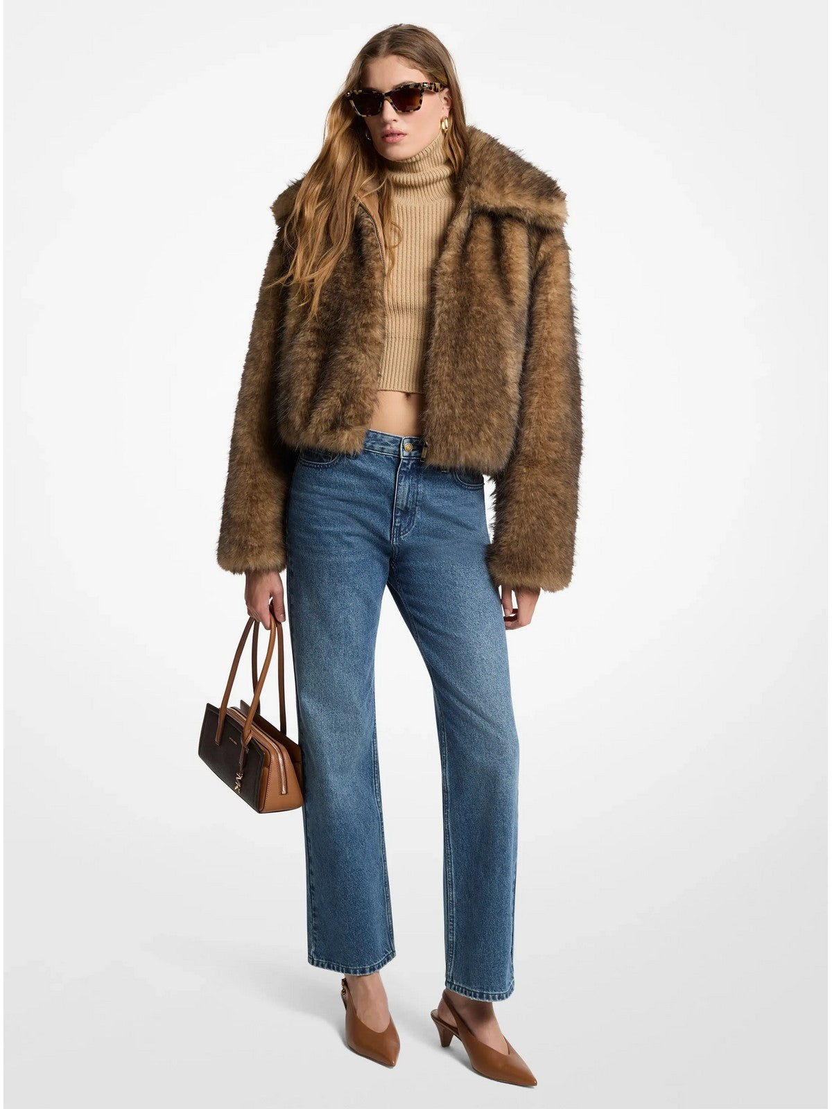 MICHAEL KORS Pelliccia Donna DARK CAMEL - MF620M5LSF 211