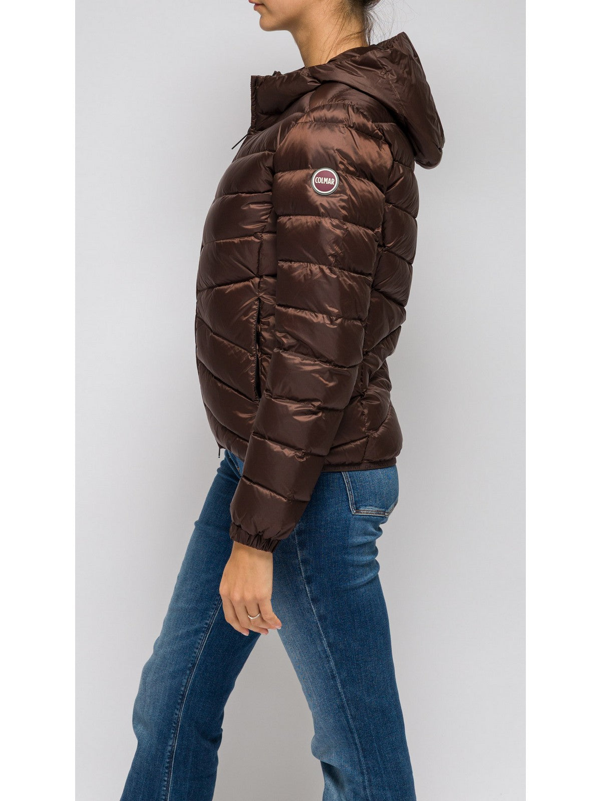COLMAR Piumino Donna MARRONE BLACK COFFEE - 22000019E 2YO 790 gioboutiqueweb