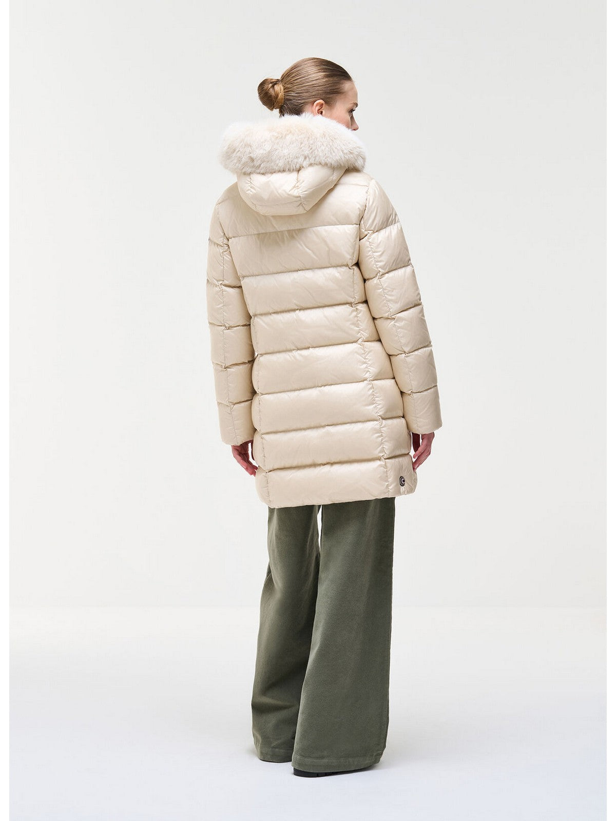 COLMAR Piumino Donna BIANCO NUDE - 22000021E 2YO 56 gioboutiqueweb