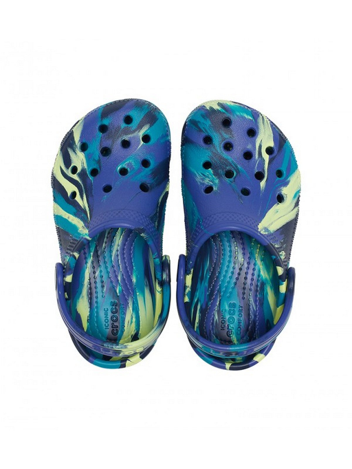 Crocs Sabot Bambini e ragazzi Classic Marbled Clog T - CR.206838 NVTT gioboutiqueweb