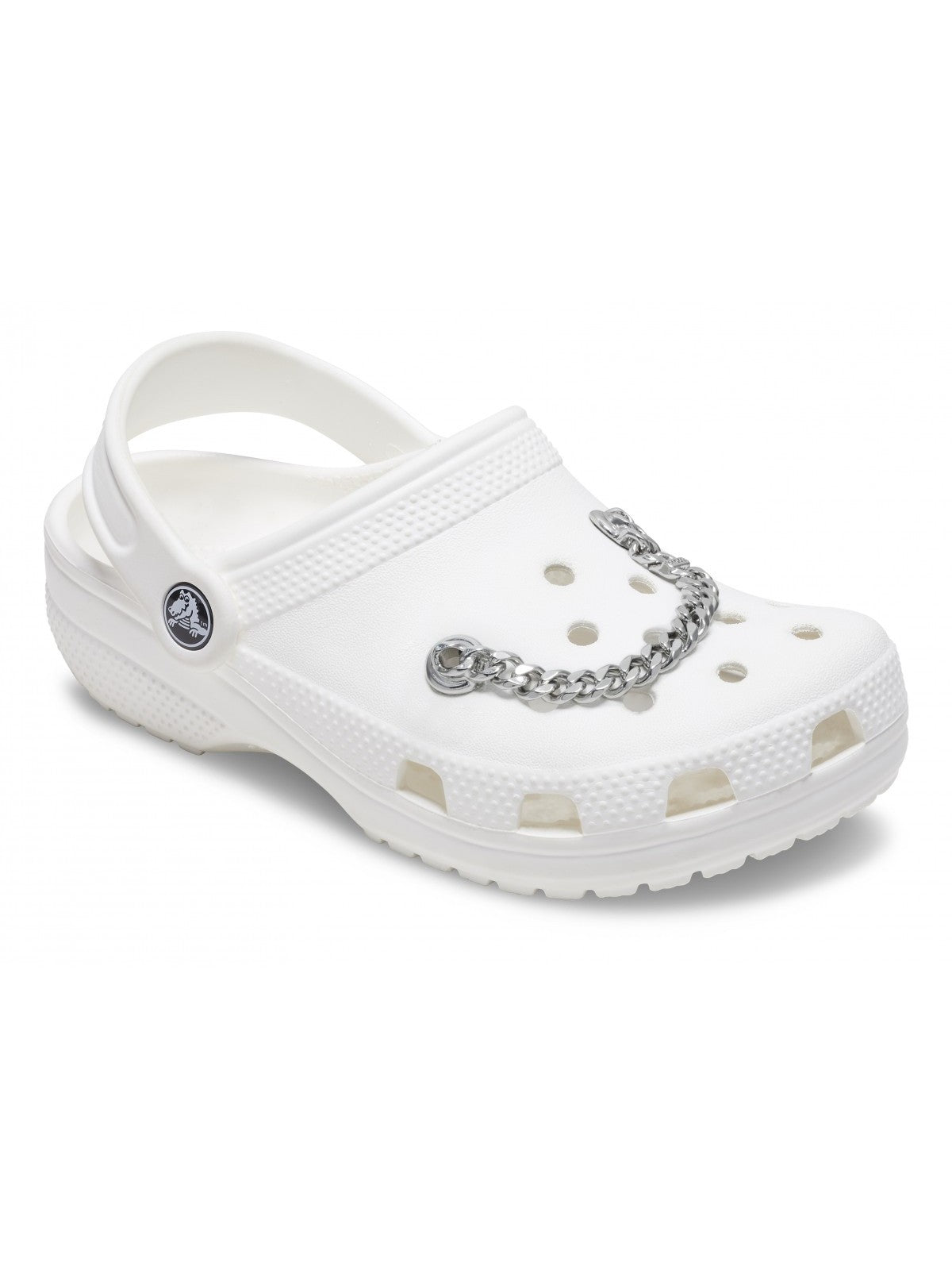 Crocs JIBBITZ Unisex adulto Silver Flat Curb Chain - CR.5941 JIB UCOL