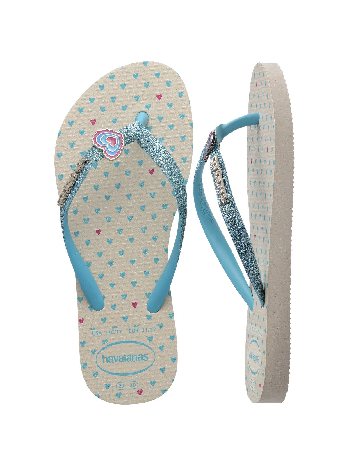 Havaianas Infradito Kids Slim Glitter Trendy - 4146976.0121