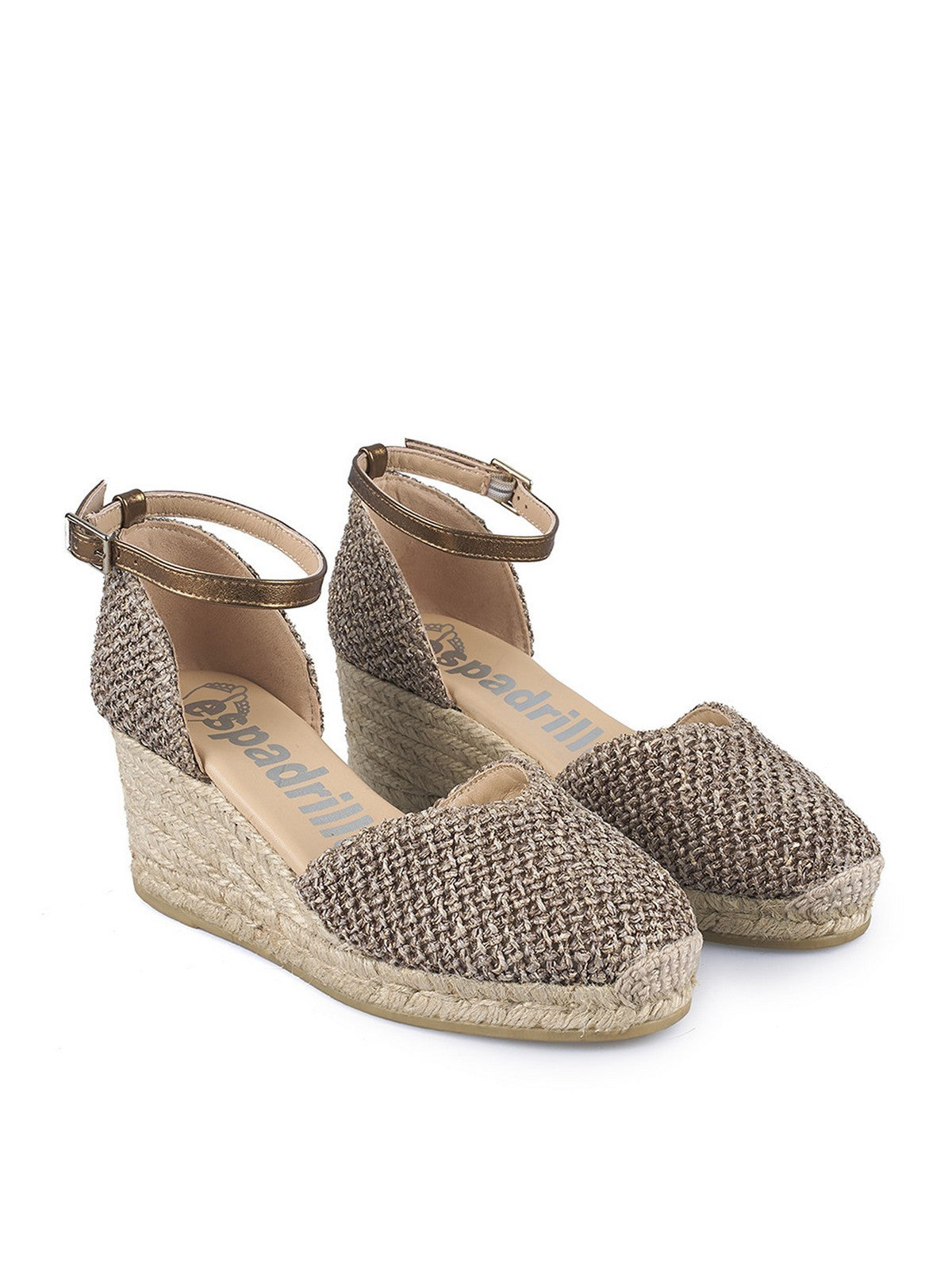 ESPADRILLES Sandalo Donna RUI MONTE Marrone - 11559201 MARR