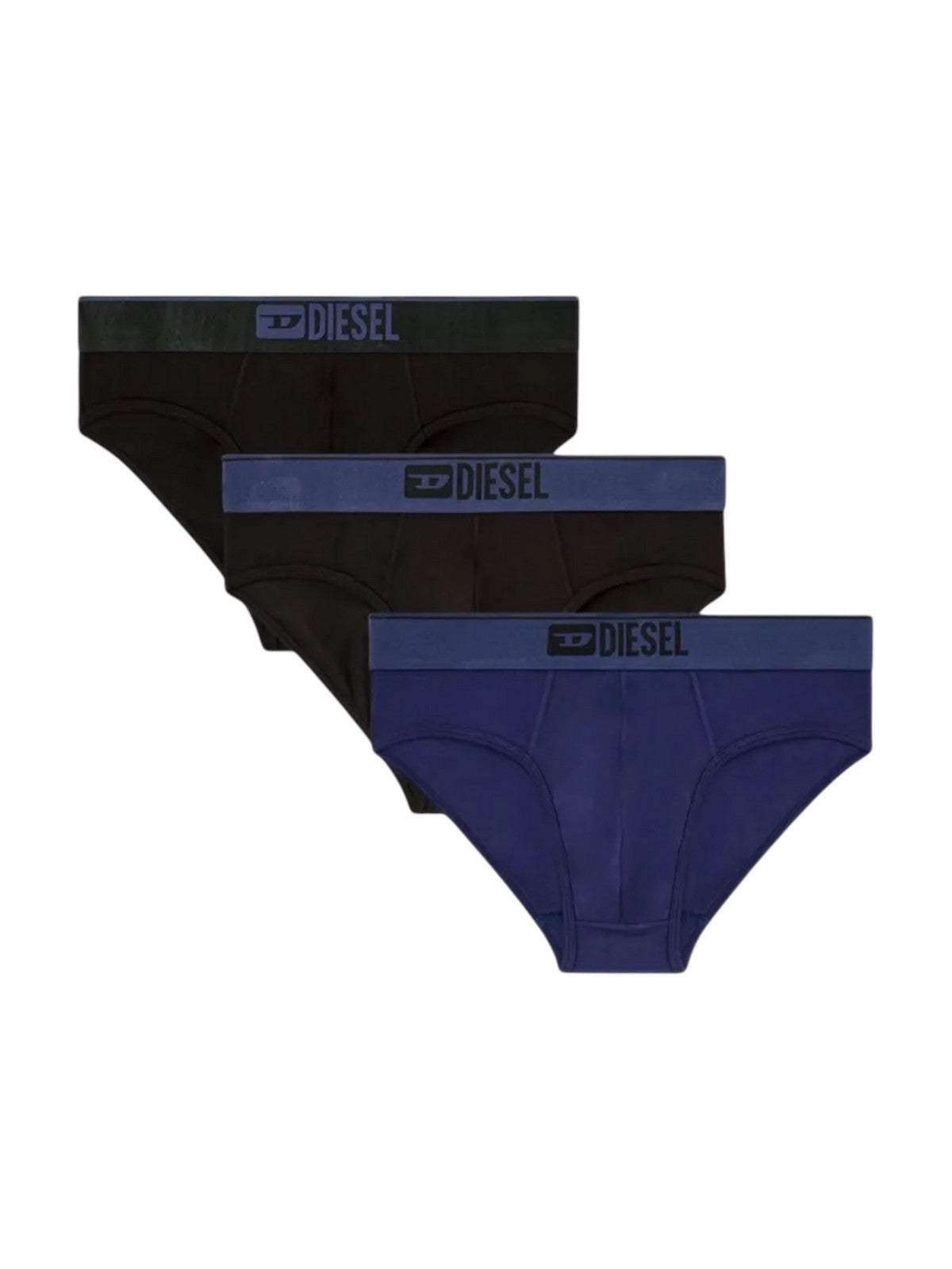 DIESEL Slip Uomo UMBR-ANDRETHREEPACK MUTANDE Nero - 00SH05 0EGCI E4868