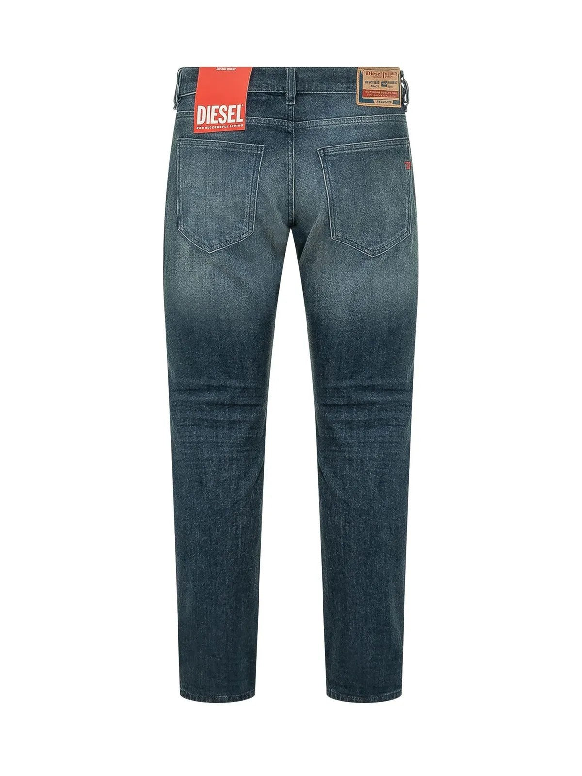 DIESEL Jeans Uomo 2019 D-STRUKT L.30 PANTALONI Blu - A03562 0KBBR 01