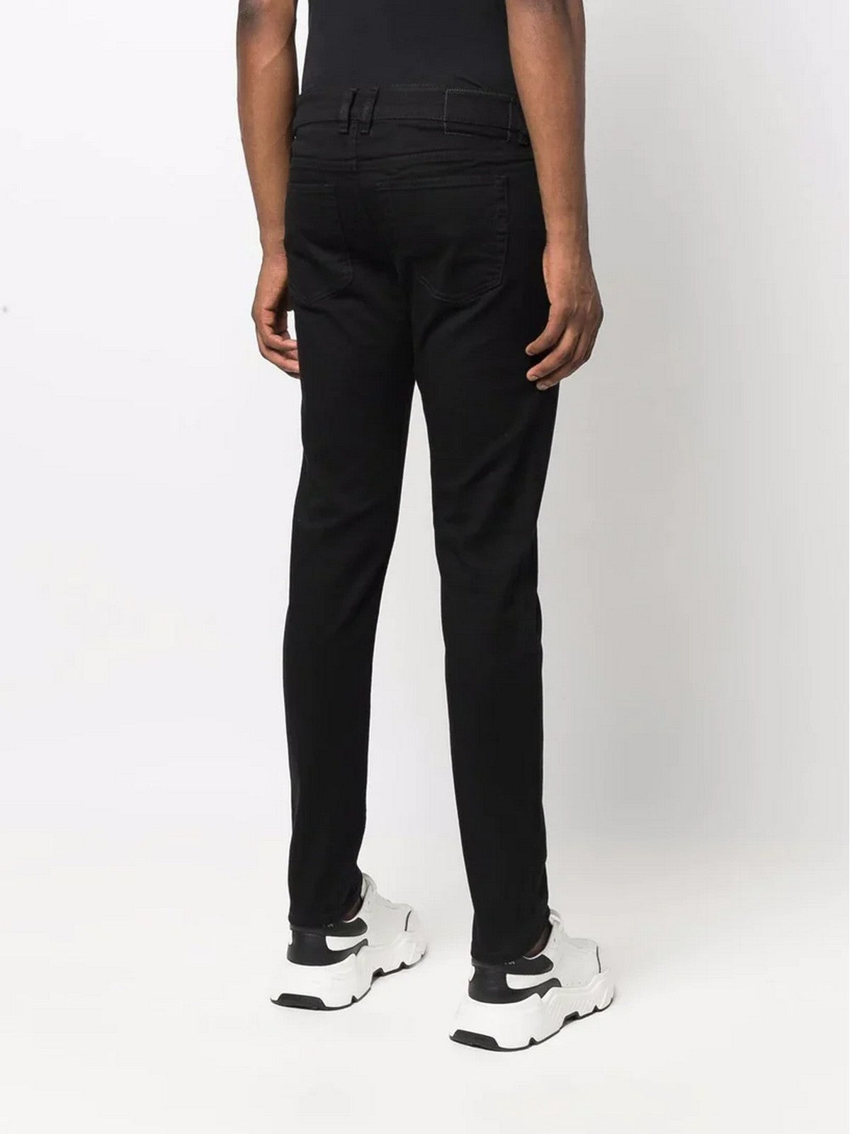 DIESEL Jeans Uomo 1979 SLEENKER L.30 PANTALONI A03595 09C51 02 008 - BLACK/DENIM