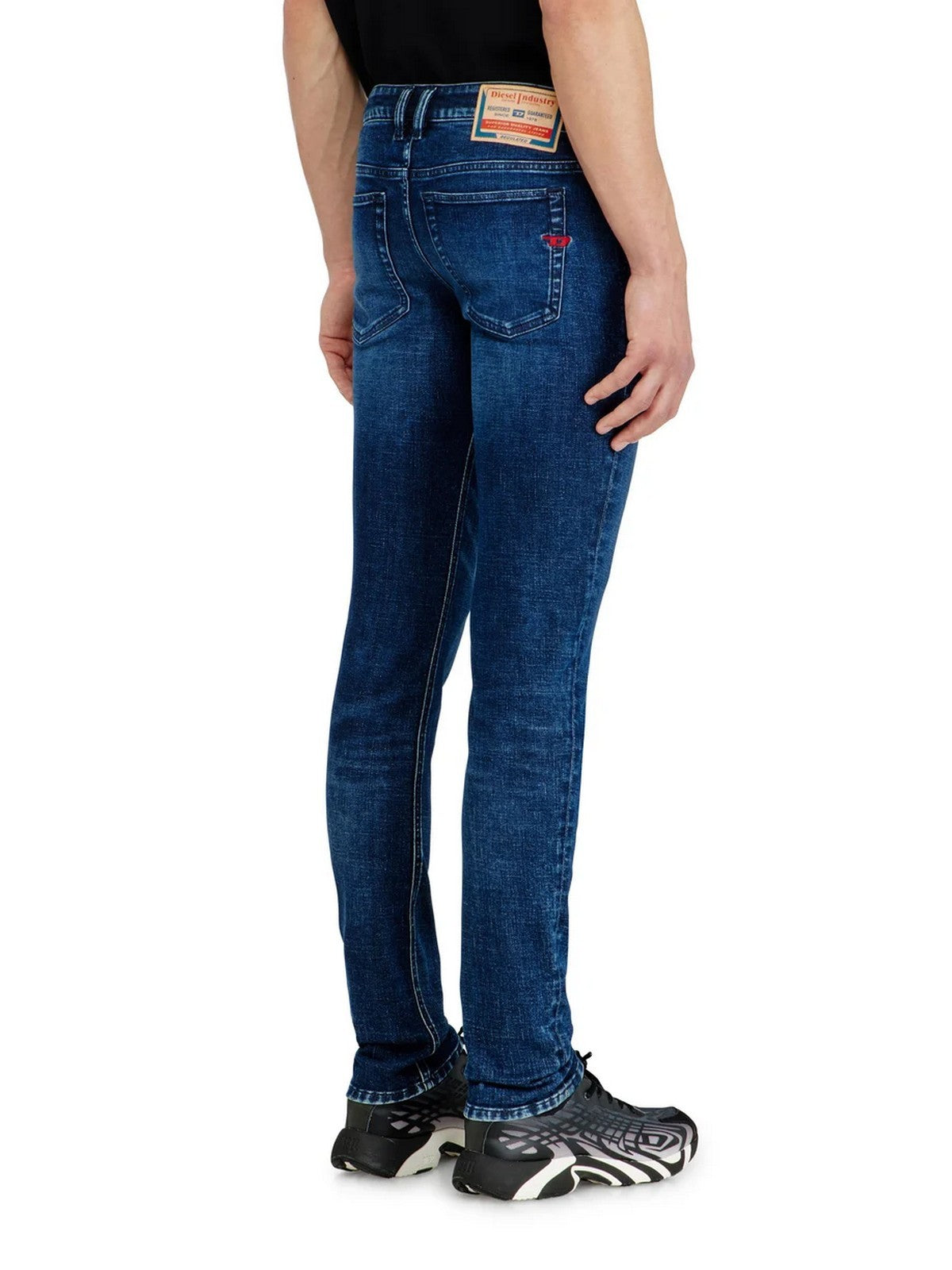 DIESEL Jeans Uomo 1979 SLEENKER L.30 PANTALONI Blu - A03595 0KBBD 01