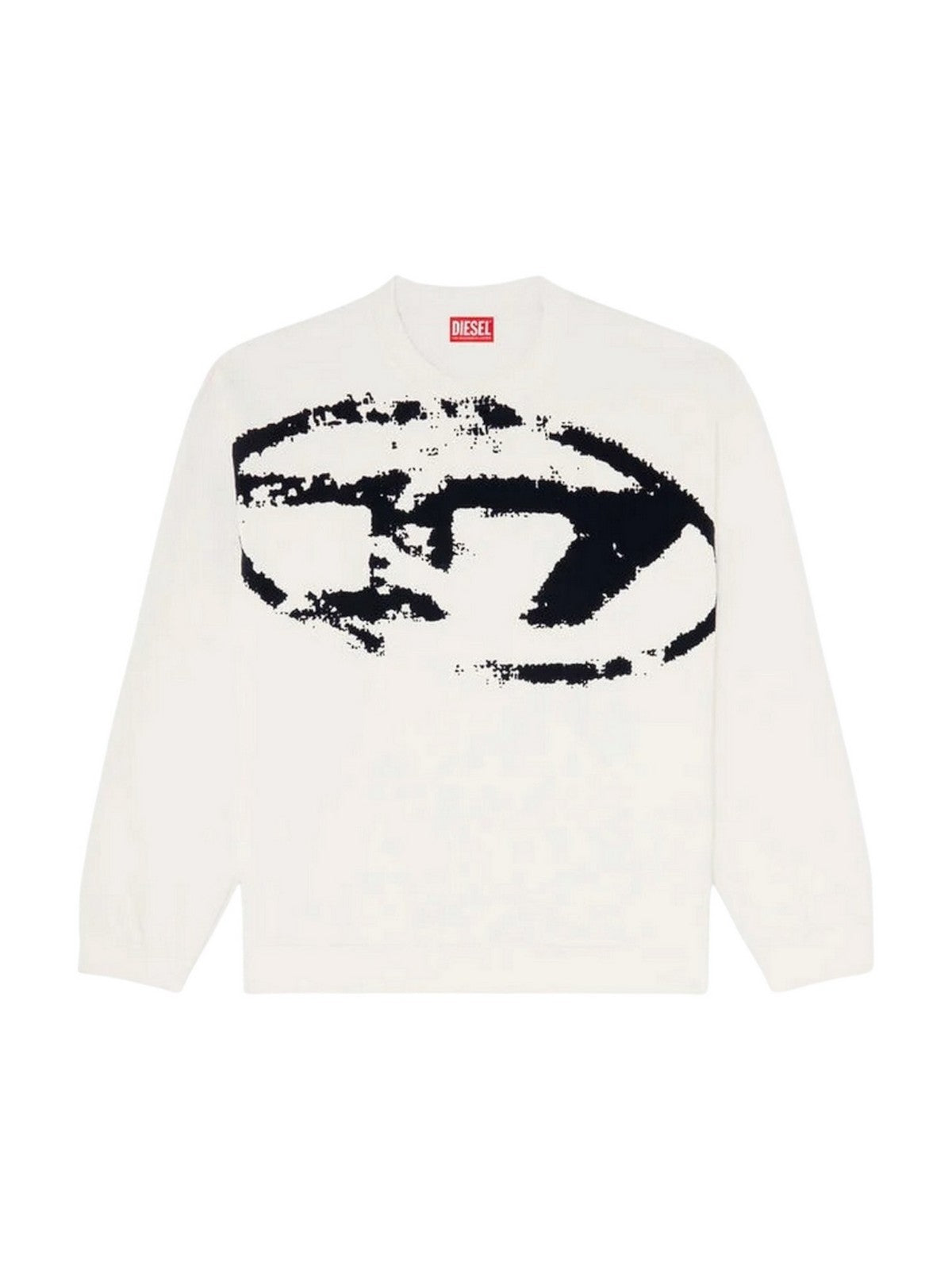 DIESEL Felpa Uomo S-BOXT-N5 FELPA Bianco - A13051 0DMBU 141A