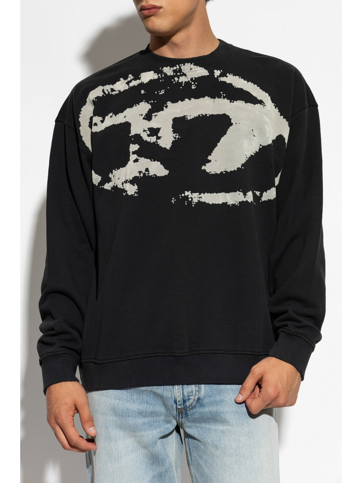 DIESEL Felpa Uomo S-BOXT-N5 FELPA Nero - A13051 0DMBU 9XX