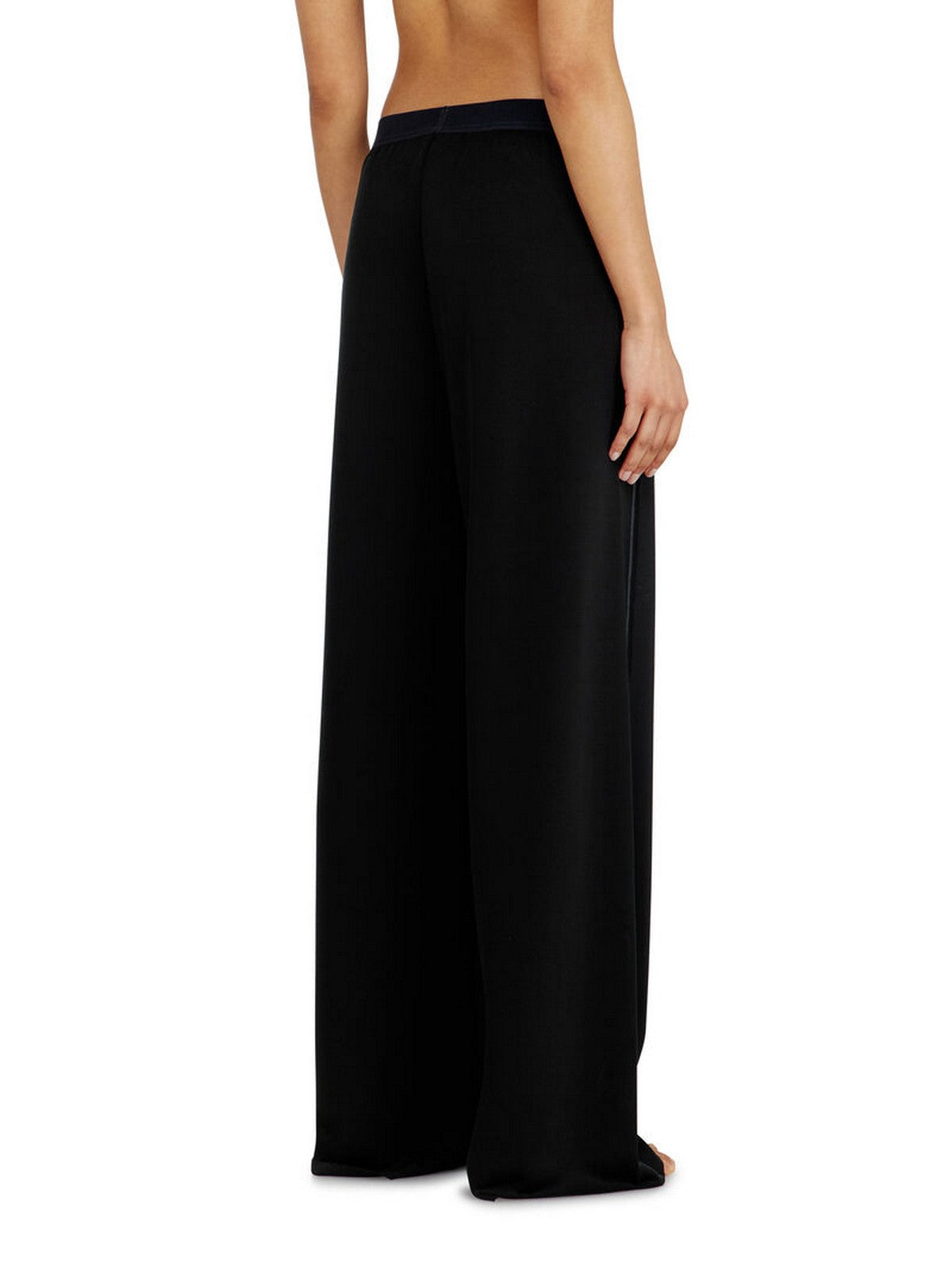 DIESEL Pantalone Donna ALYSA-UTLT PANTALONE HOMEWEAR Nero - A22308 0TJBU 9XX