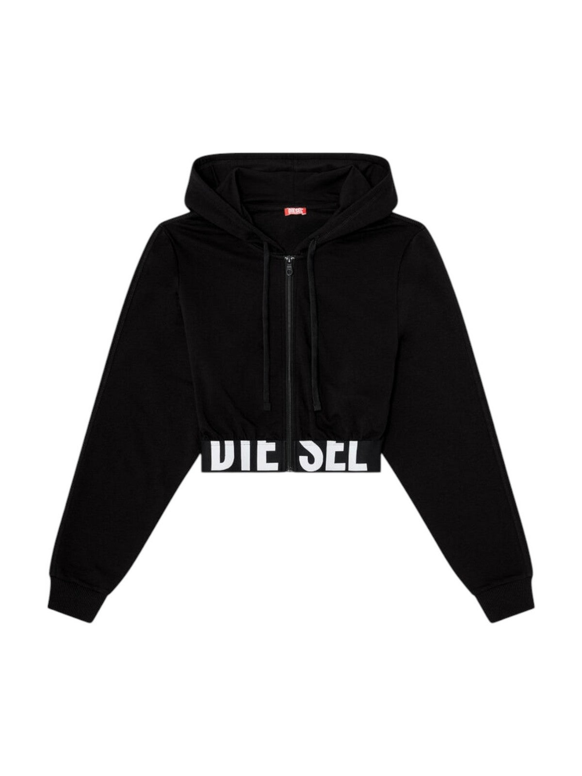 DIESEL Felpa Donna NIKA-D-POP FELPA HOMEWEAR Nero - A22776 0IKBJ 9XX