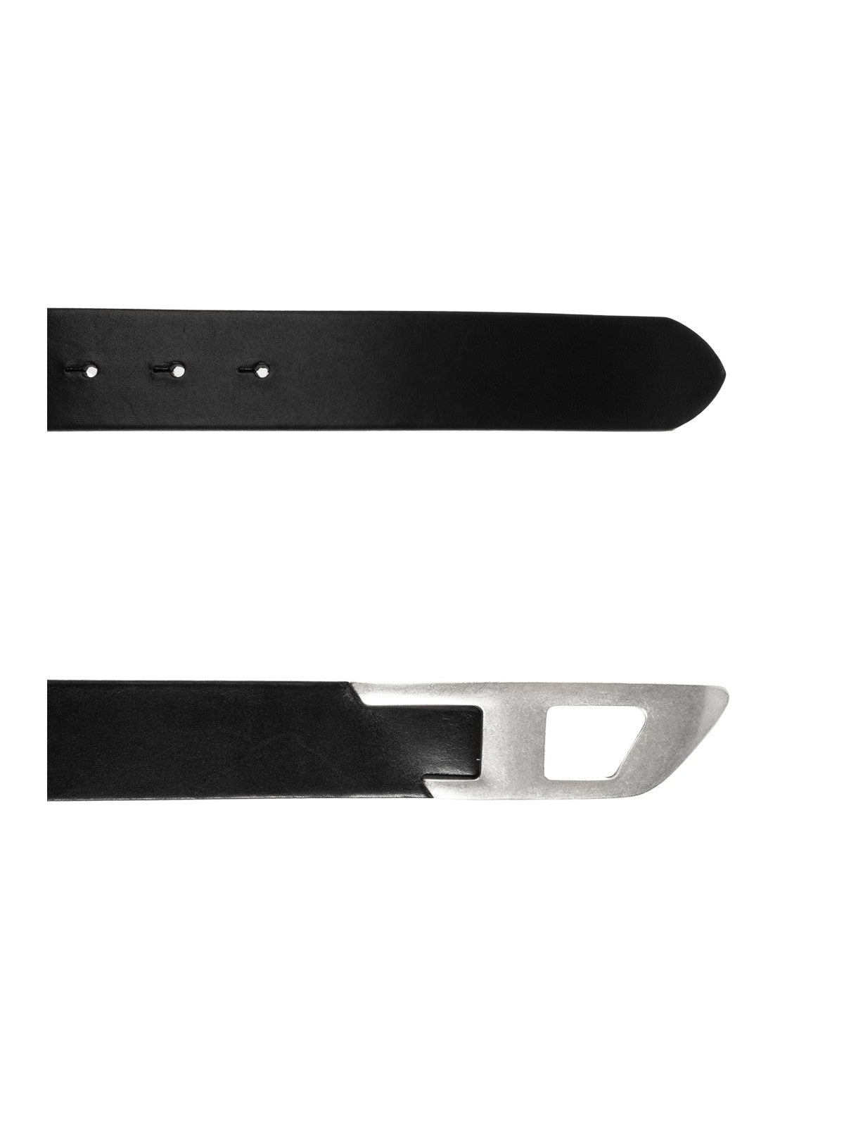 DIESEL Cintura Unisex D LOGO B-D LOGO 2.0 40 BELT Nero - X10867 PR666 T8013