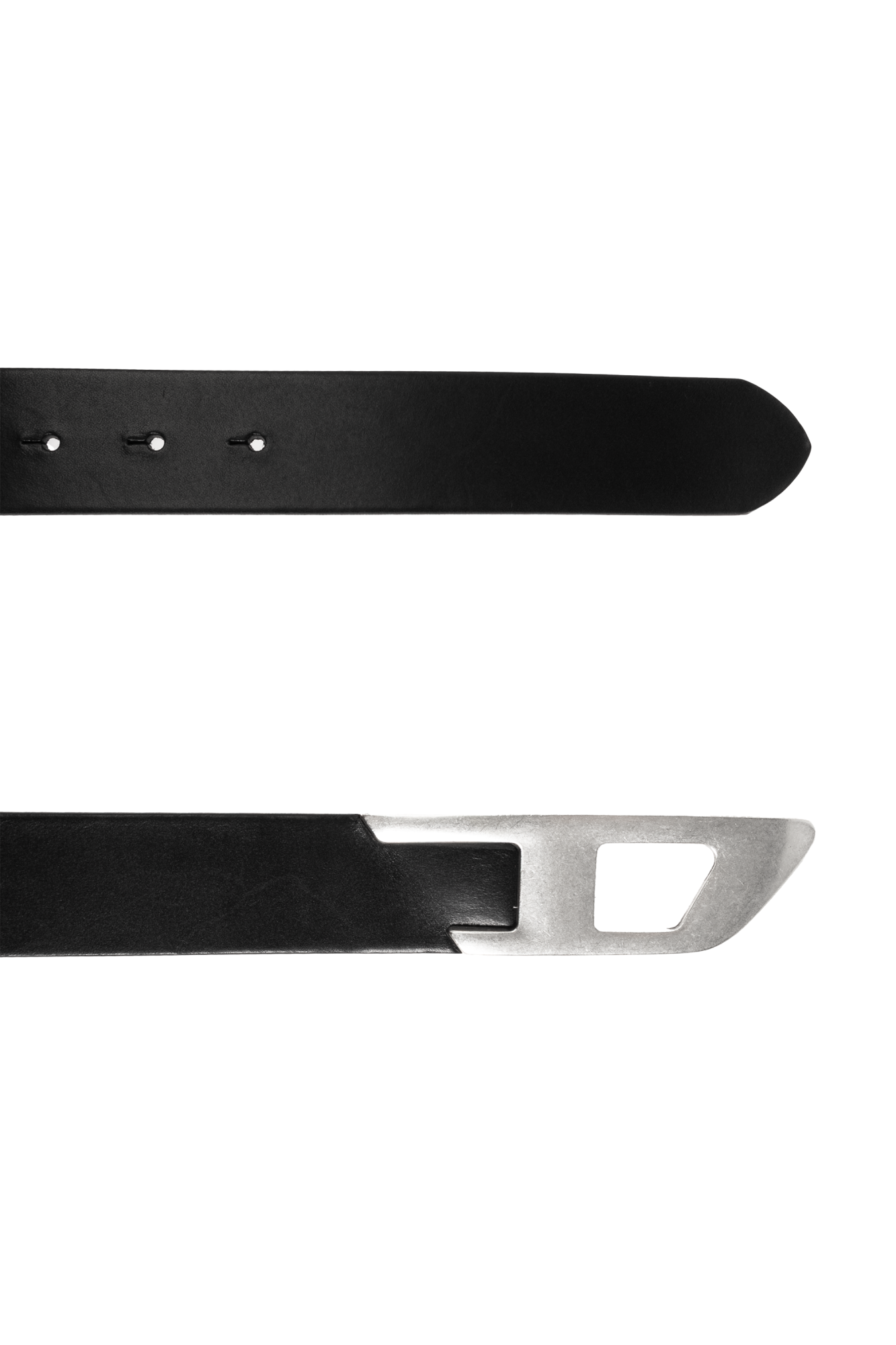 DIESEL Cintura Unisex D LOGO B-D LOGO 2.0 40 BELT Nero - X10867 PR666 T8013