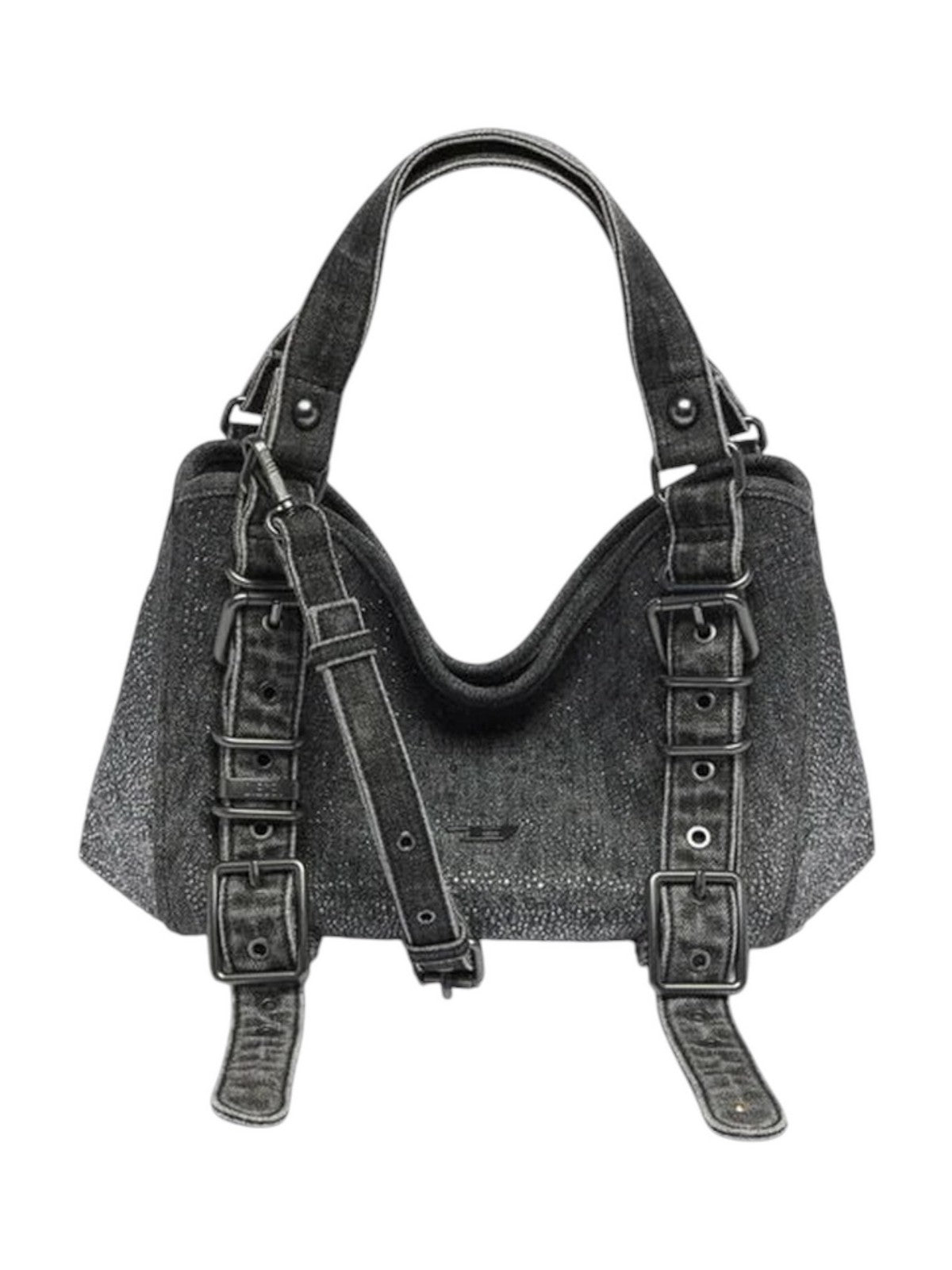 DIESEL Borsa Donna D-ONE D-ONE TOPHANDLE S Top-Handle Bags Nero - X10930 P9403 T8013