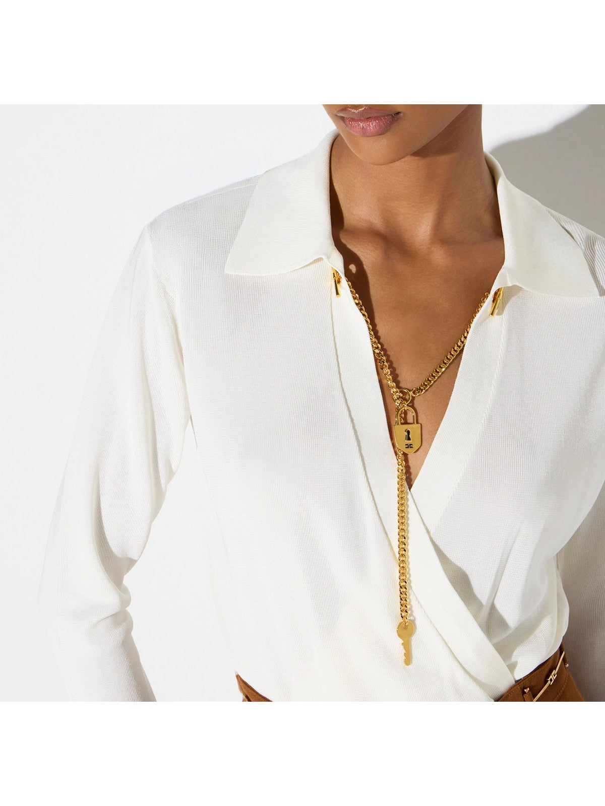 ELISABETTA FRANCHI Body Donna BURRO- BK03S66E2 193